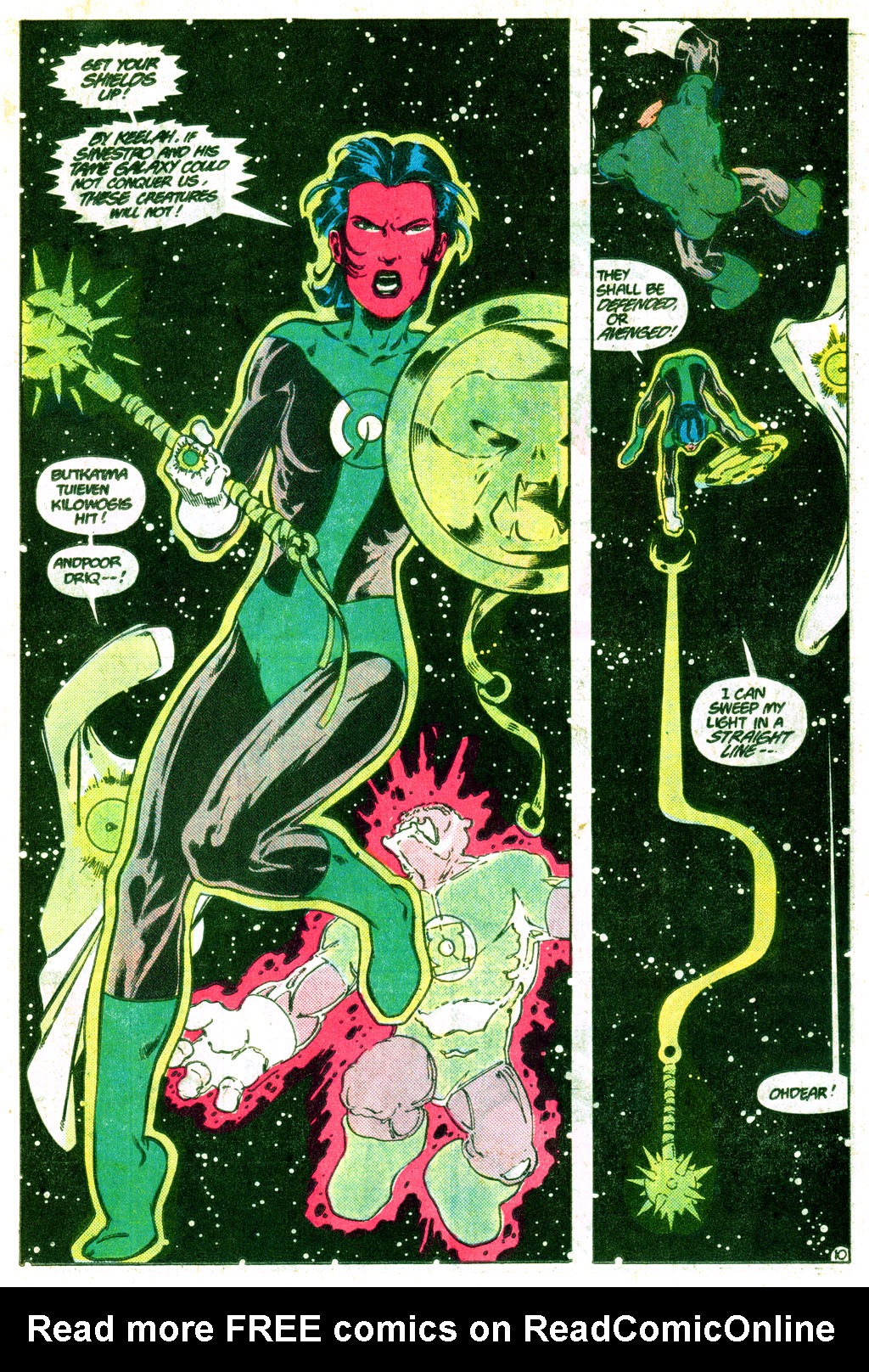 Read online The Green Lantern Corps comic -  Issue #218 - 10