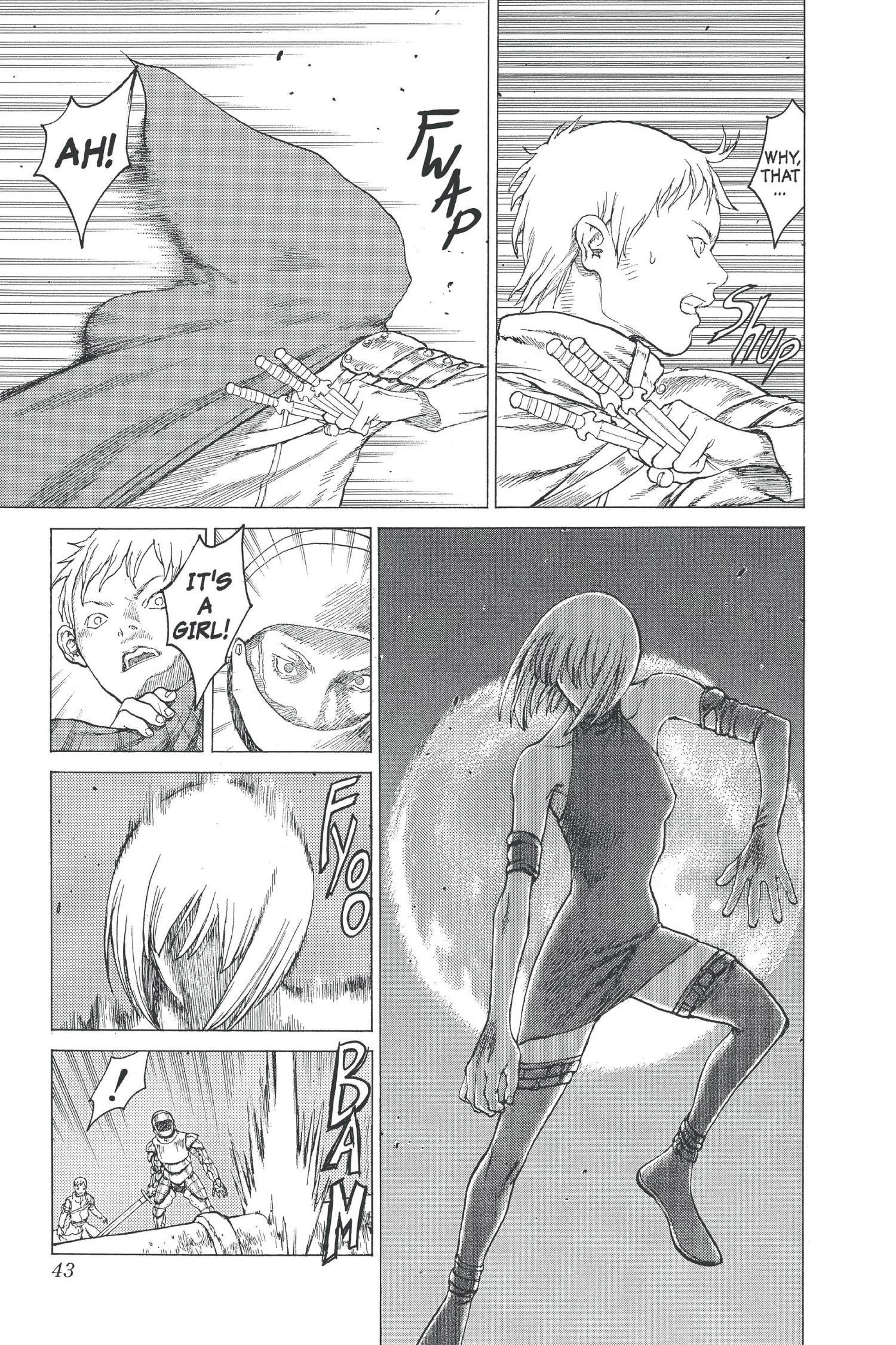 Read online Claymore comic -  Issue #2 - 42