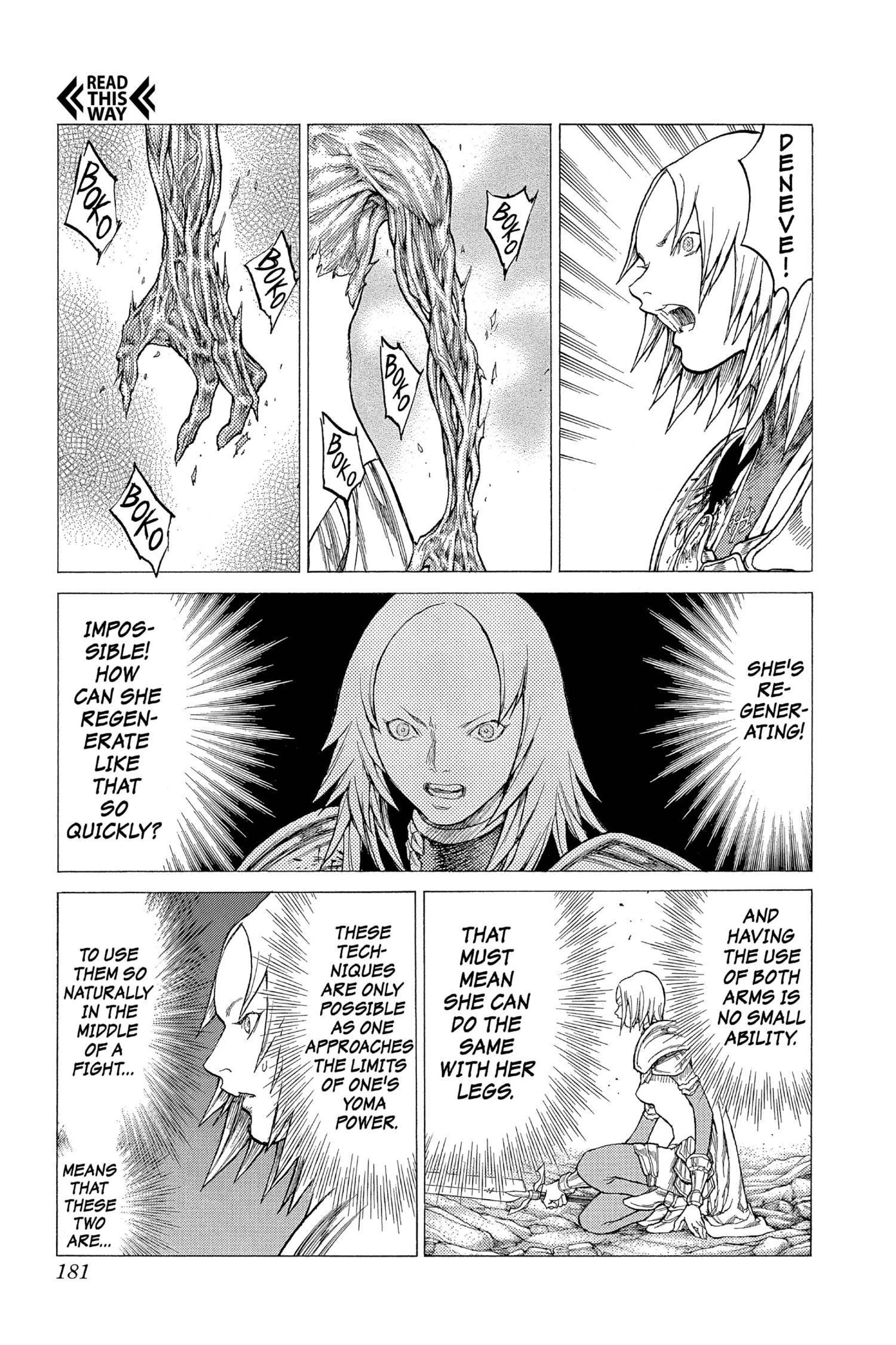 Read online Claymore comic -  Issue #5 - 165