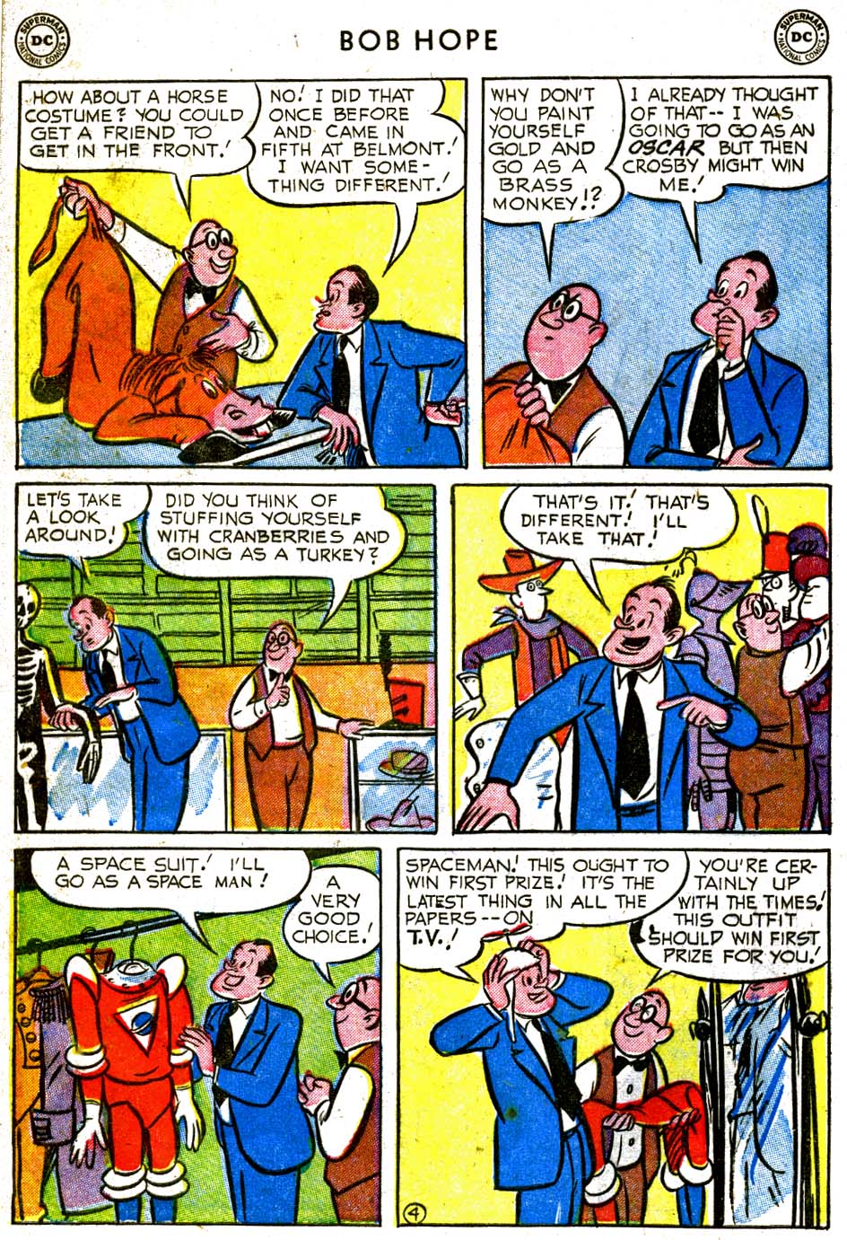 Read online The Adventures of Bob Hope comic -  Issue #24 - 6