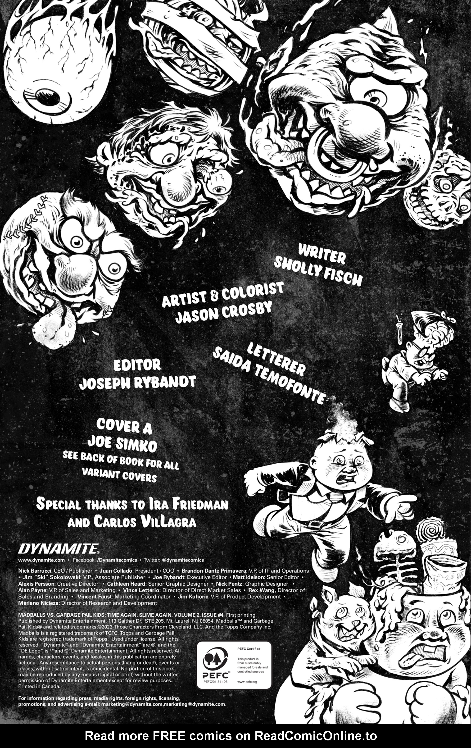 Read online Madballs vs Garbage Pail Kids – Time Again, Slime Again comic -  Issue #4 - 4