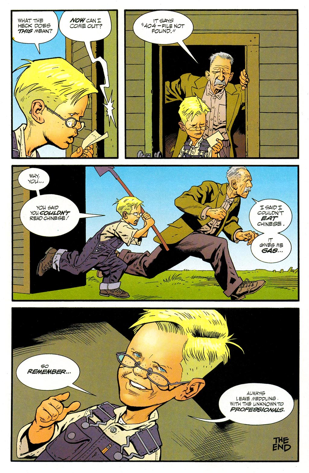 Read online ABC: A-Z, Tom Strong and Jack B. Quick comic -  Issue #ABC: A-Z, Tom Strong and Jack B. Quick Full - 17