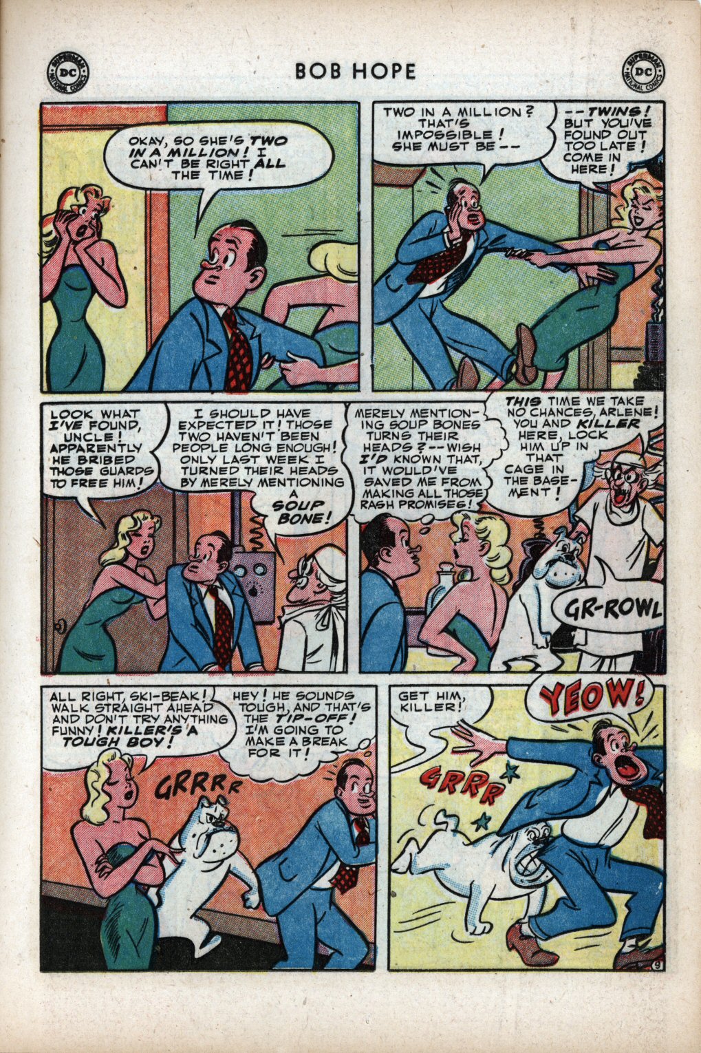 Read online The Adventures of Bob Hope comic -  Issue #14 - 19