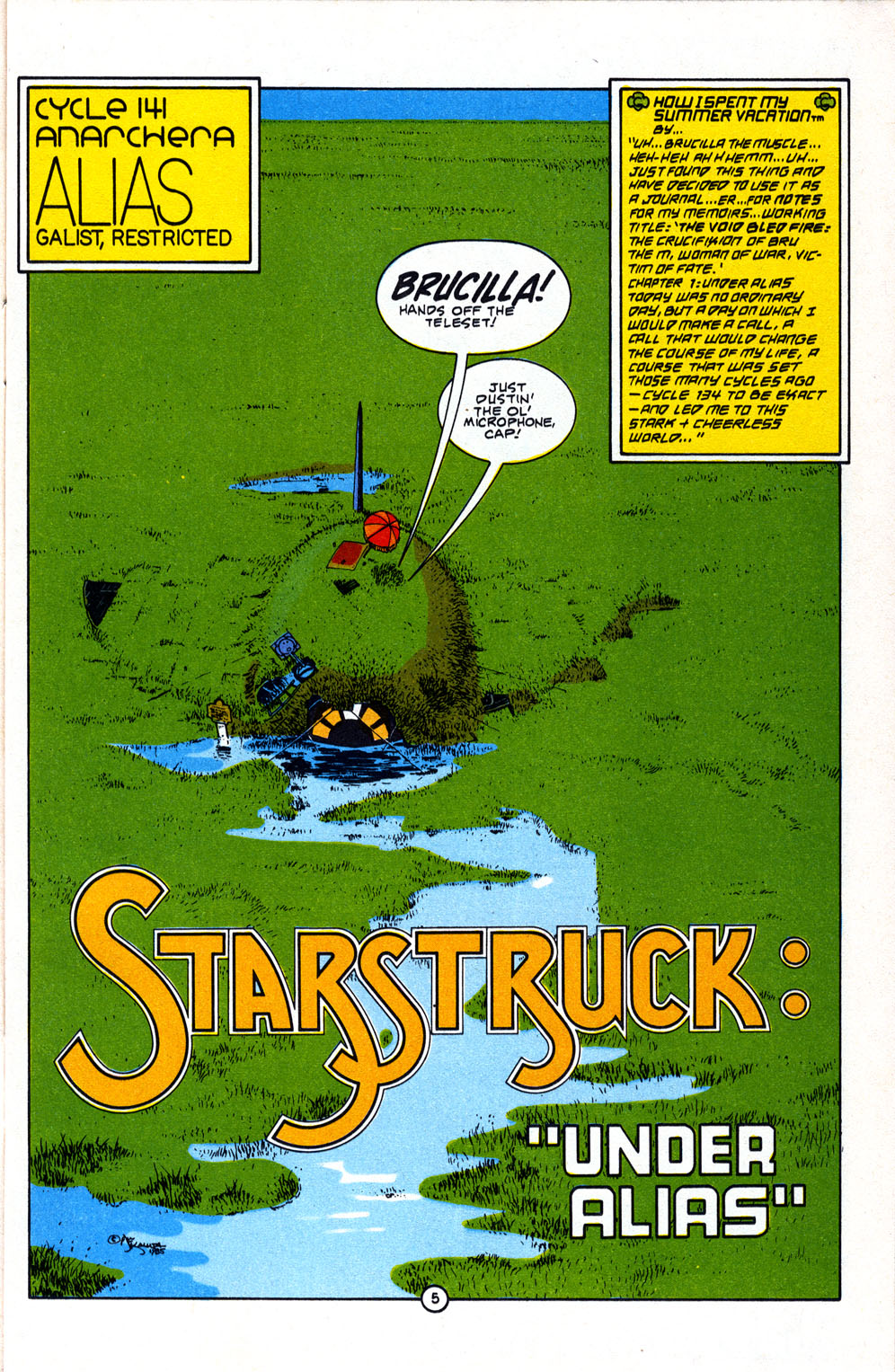 Read online Starstruck (1985) comic -  Issue #4 - 7