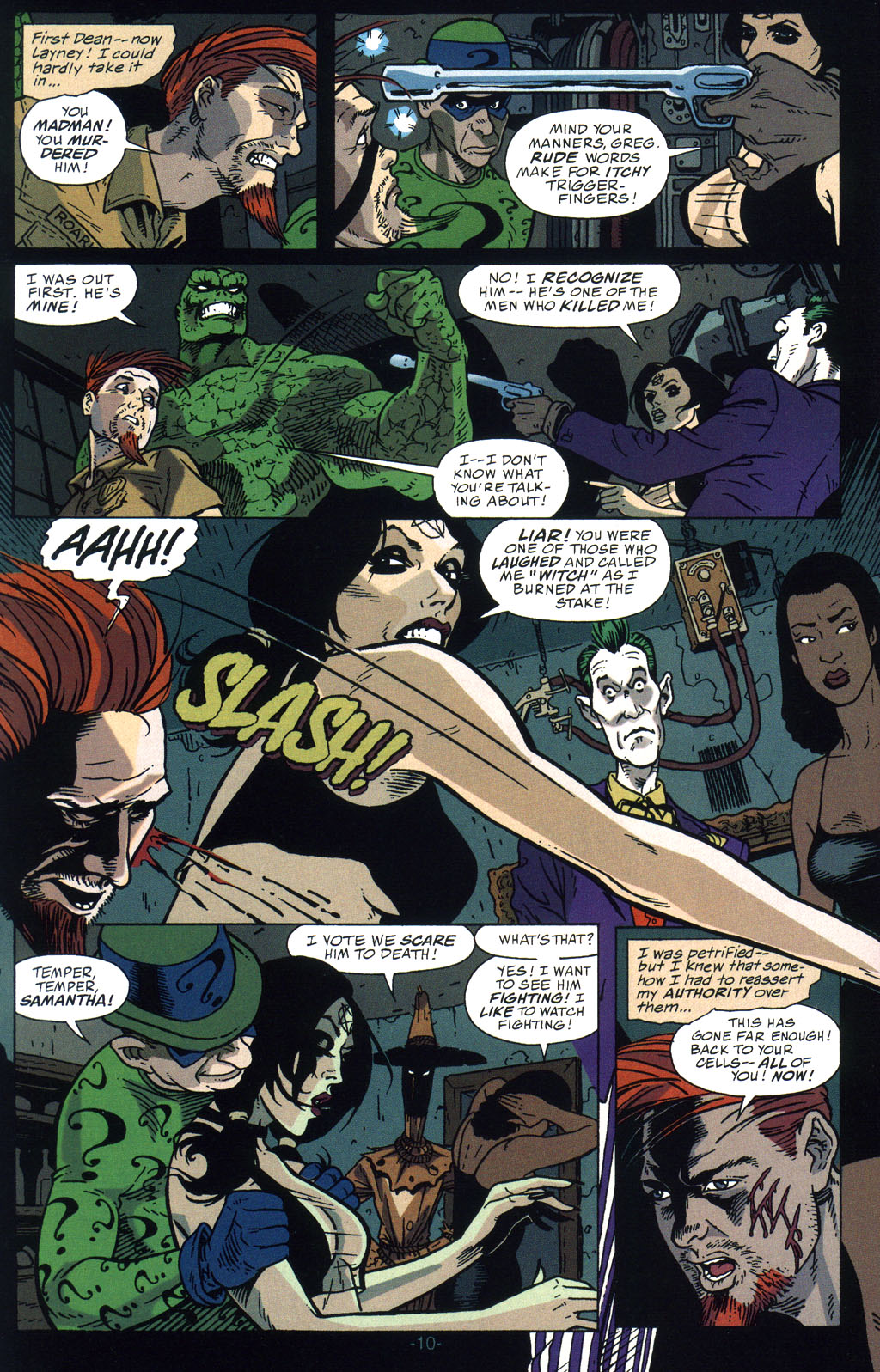 Read online Batman: Arkham Asylum-Tales of Madness comic -  Issue # Full - 11