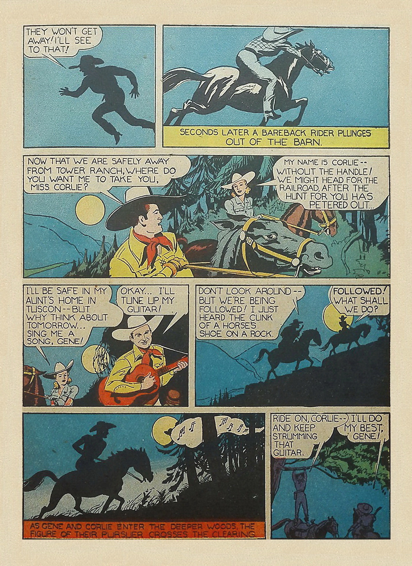 Read online Gene Autry Comics comic -  Issue #1 - 13