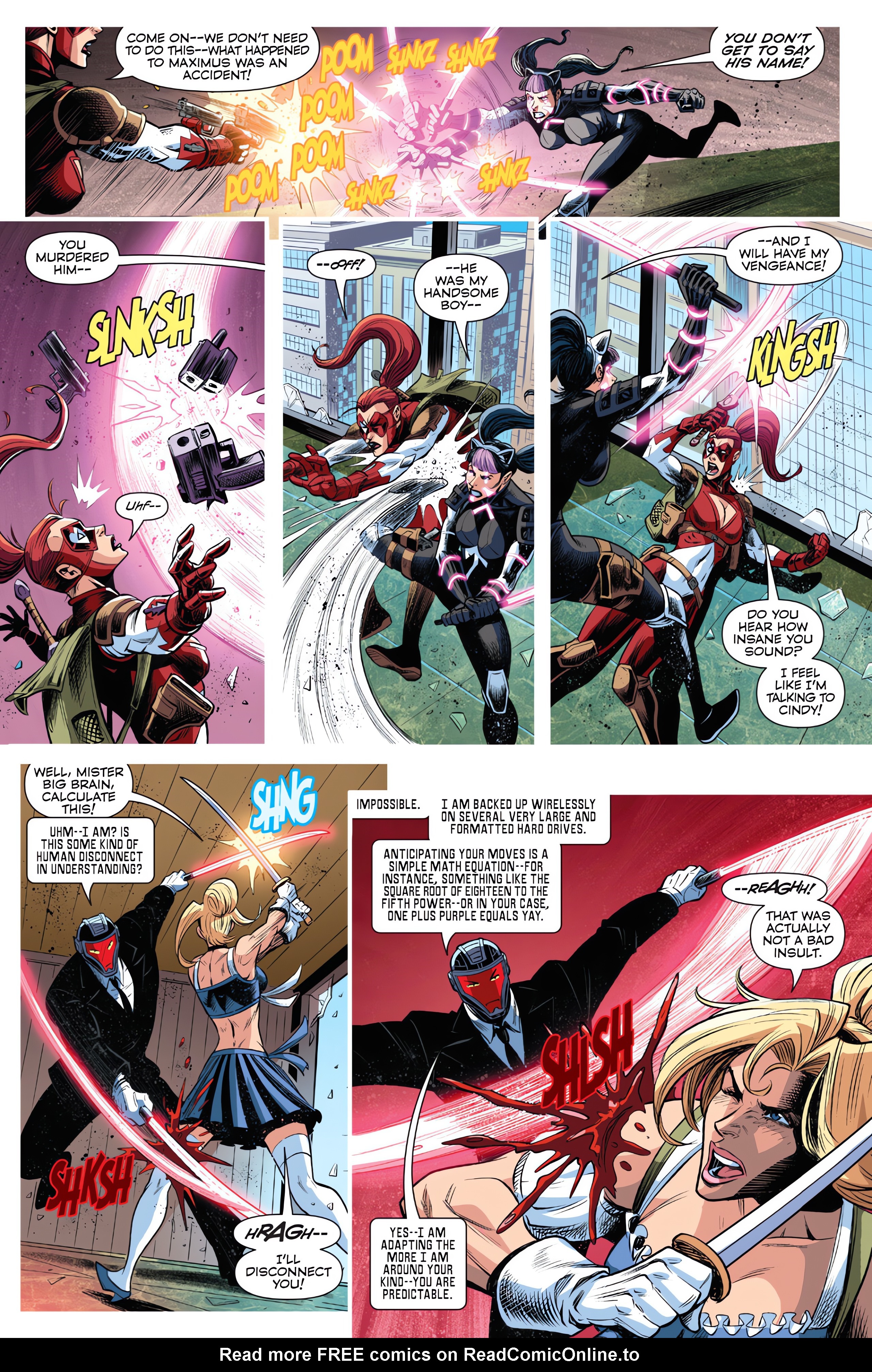 Read online Cinderella vs The Queen of Hearts comic -  Issue #3 - 29