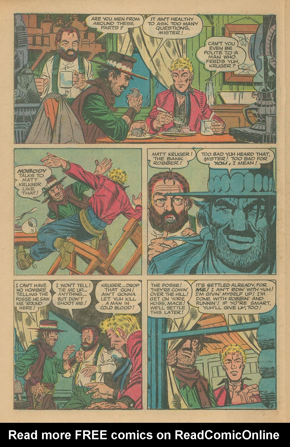 Read online Two Gun Western comic -  Issue #4 - 21