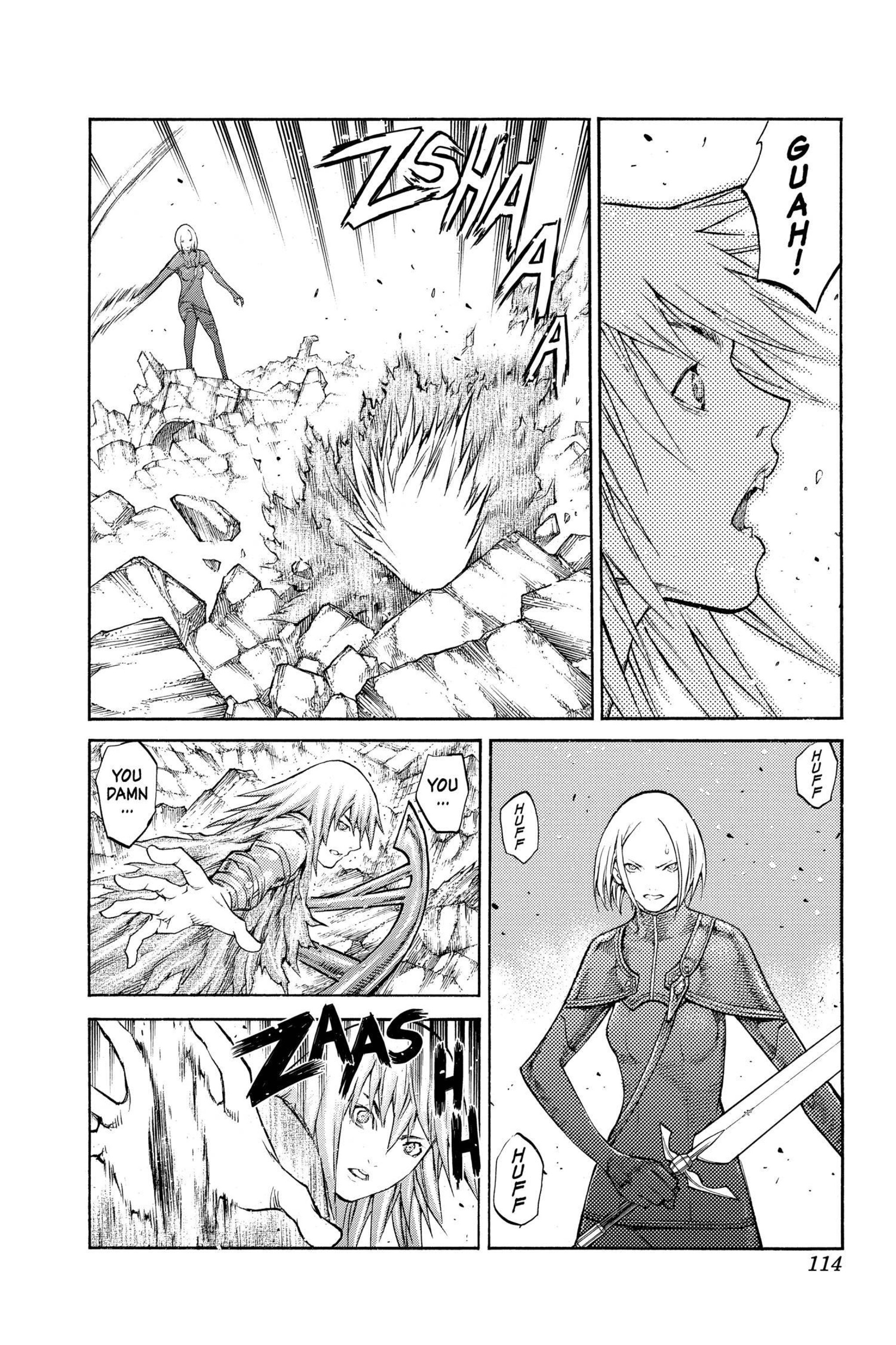 Read online Claymore comic -  Issue #16 - 106