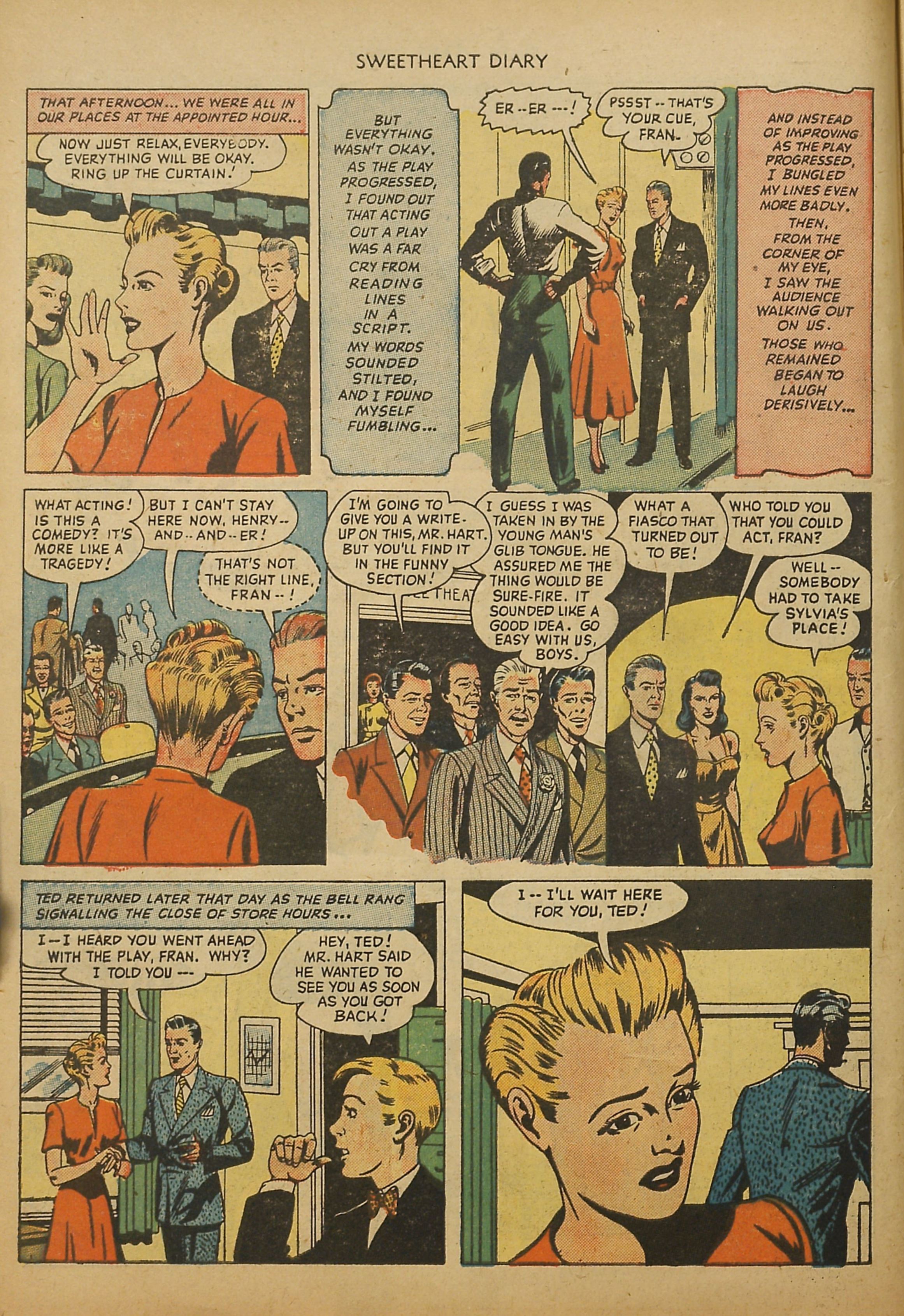 Read online Sweetheart Diary comic -  Issue #2 - 10