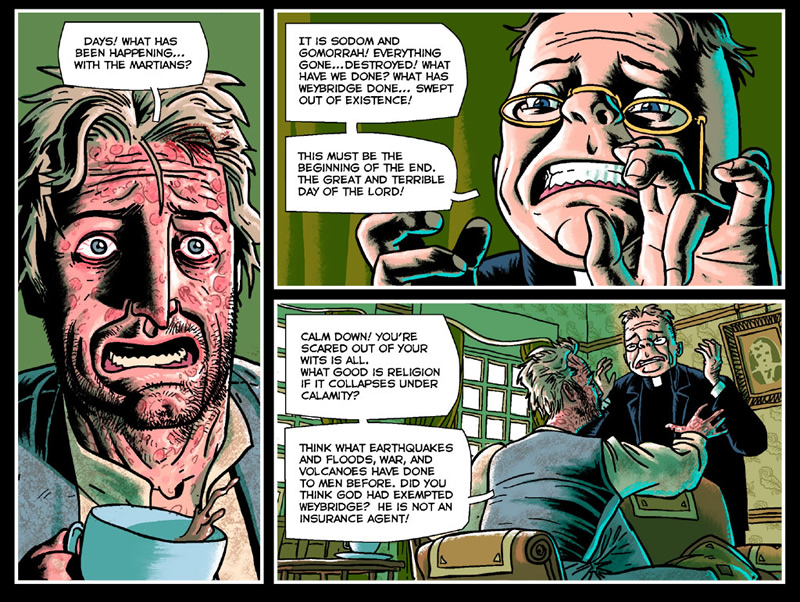 Read online H. G. Wells' The War of the Worlds comic -  Issue # TPB - 51