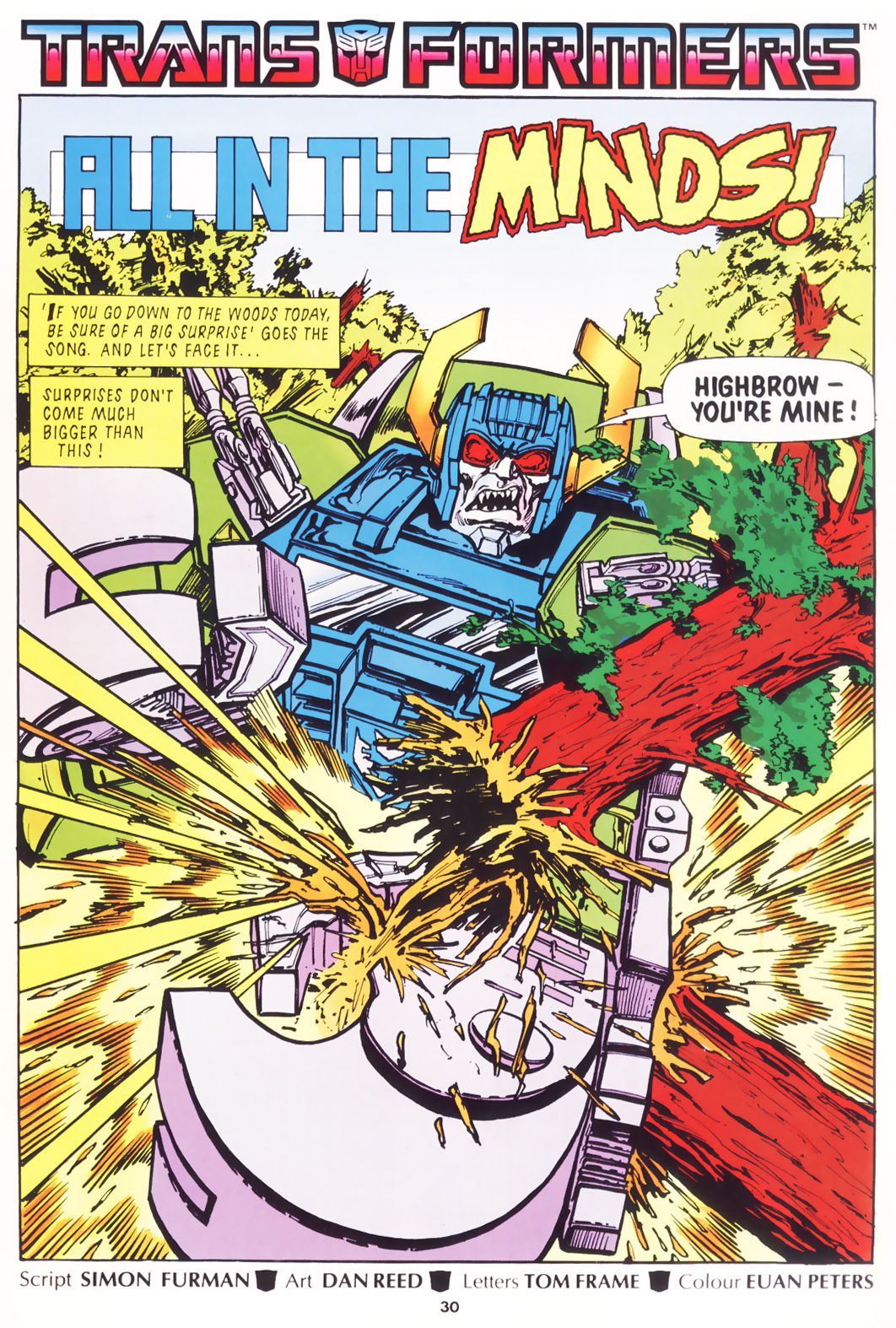 Read online The Transformers Annual comic -  Issue #1988 - 28