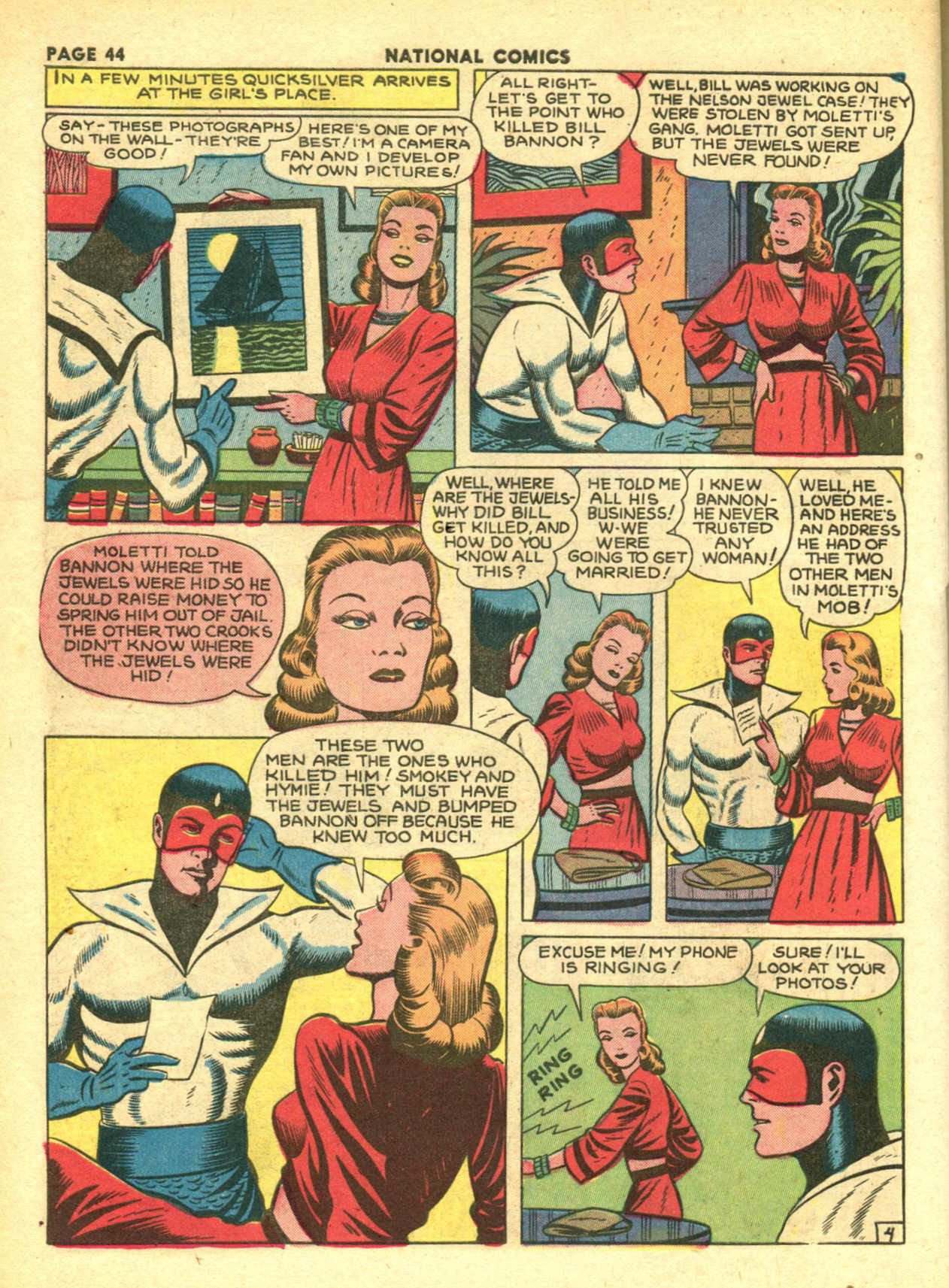 Read online National Comics comic -  Issue #32 - 46