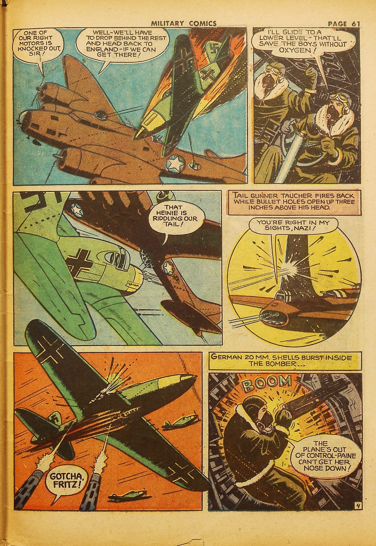 Read online Military Comics comic -  Issue #21 - 63