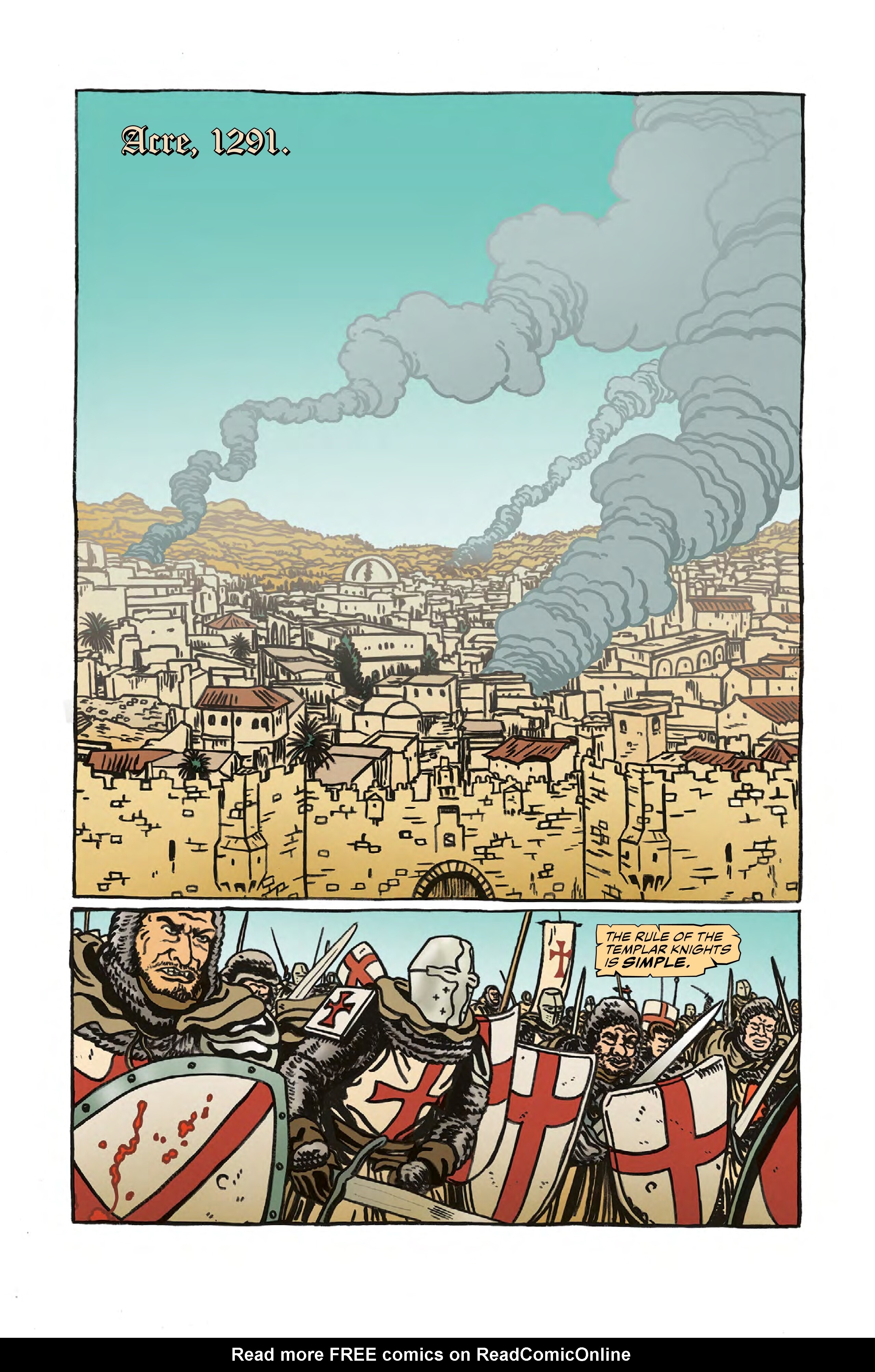 Read online Crusader comic -  Issue #1 - 3