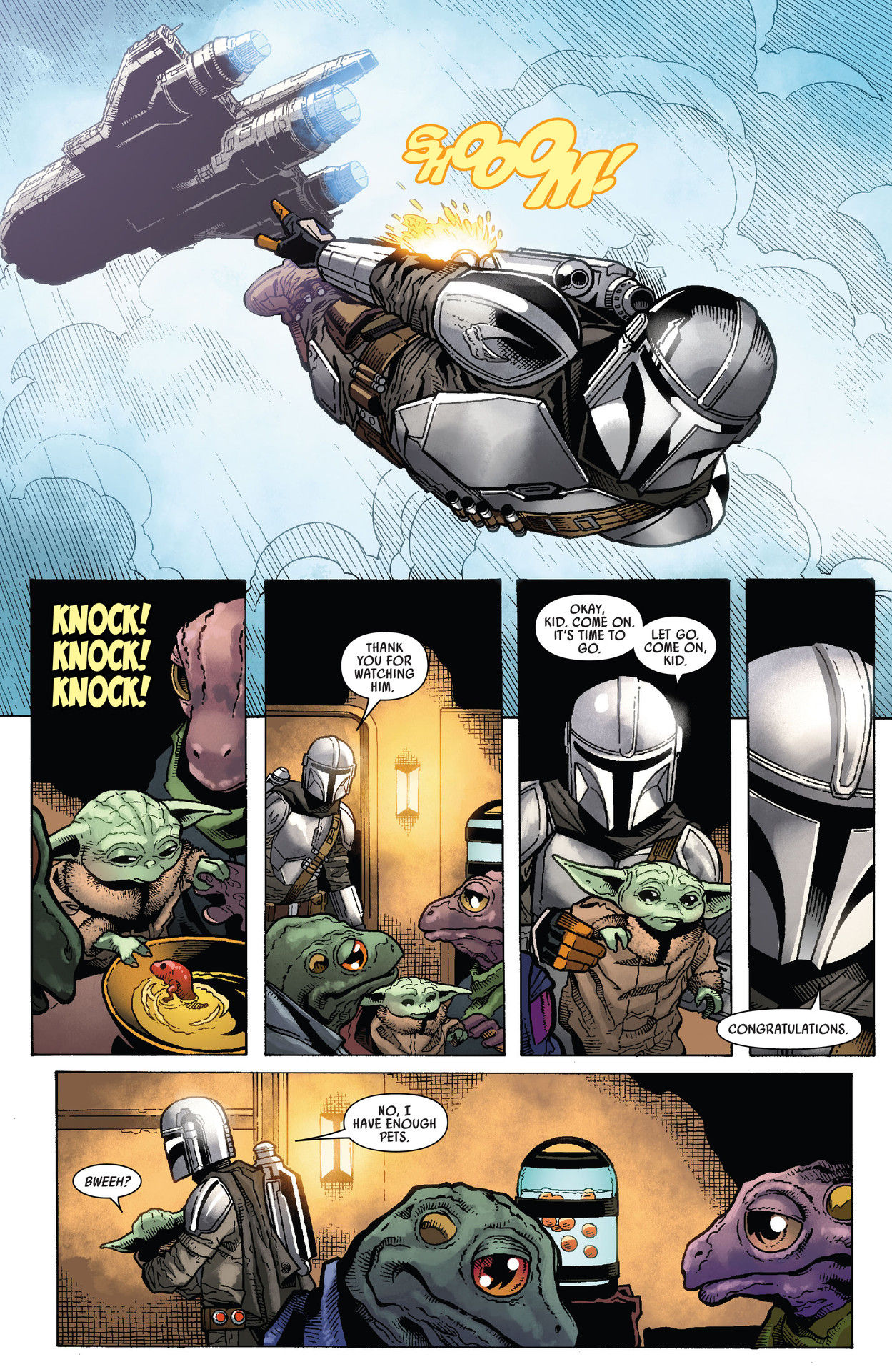 Read online Star Wars: The Mandalorian Season 2 comic -  Issue #3 - 31