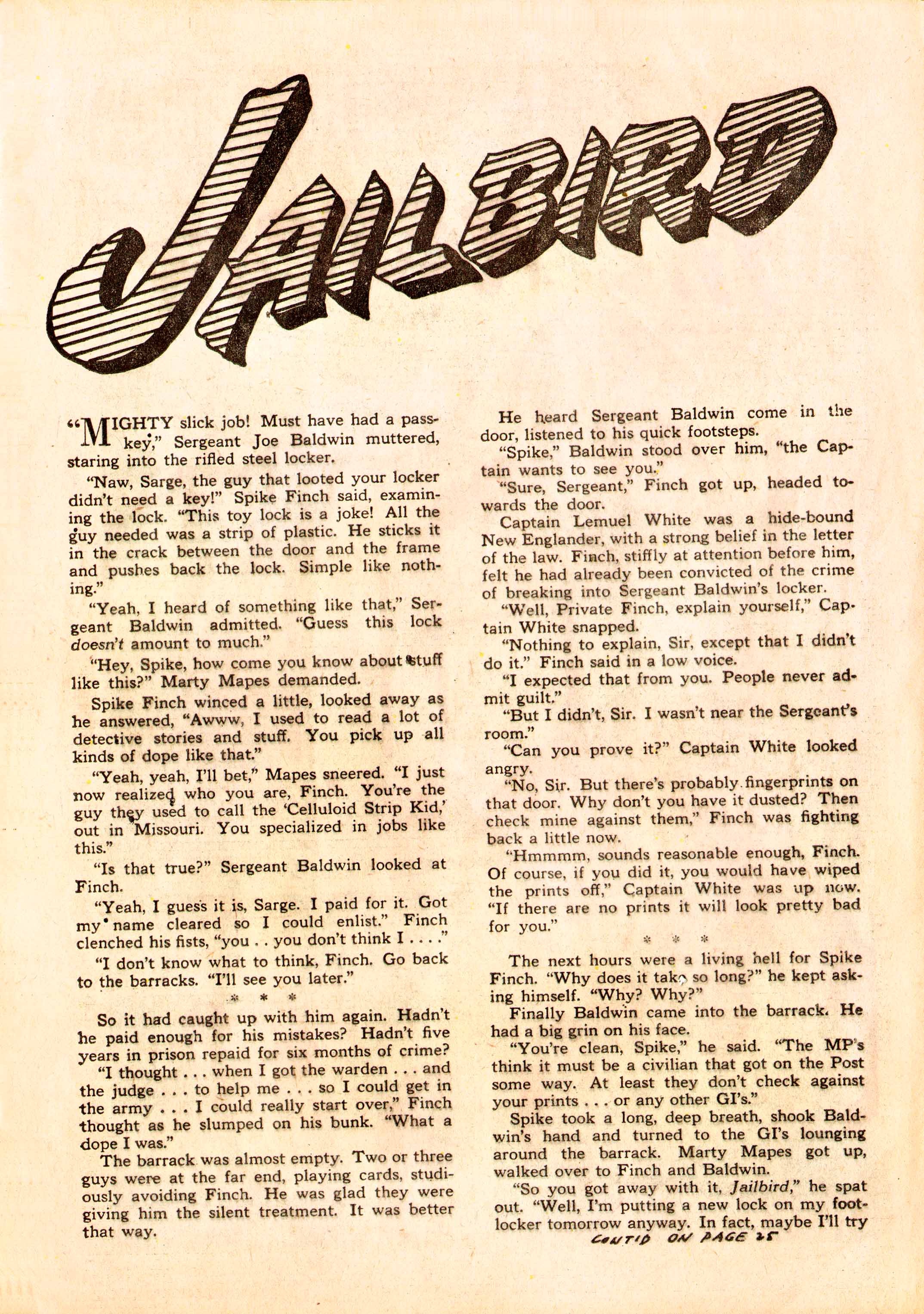 Read online Men in Action (1957) comic -  Issue #3 - 11