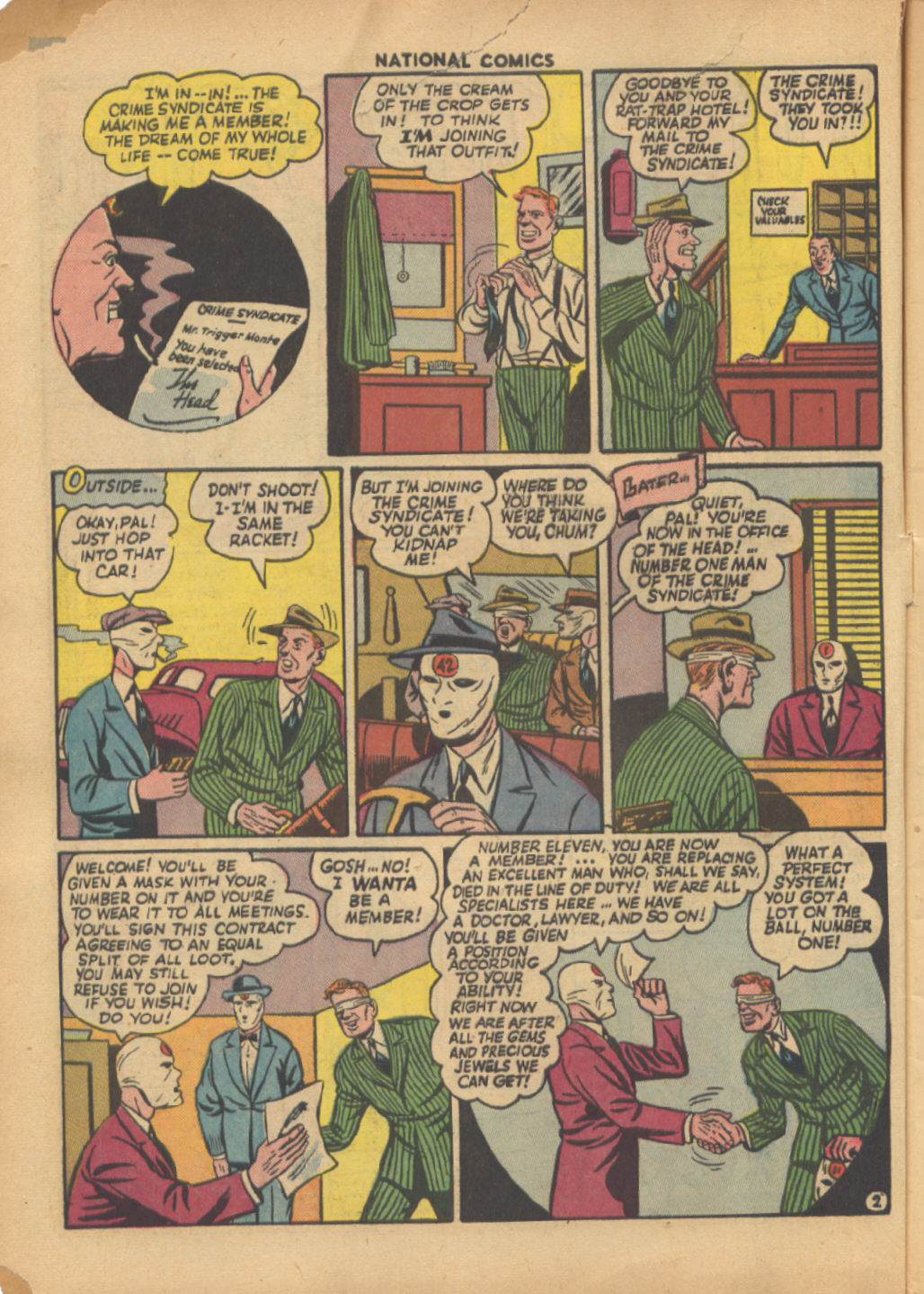 Read online National Comics comic -  Issue #40 - 4