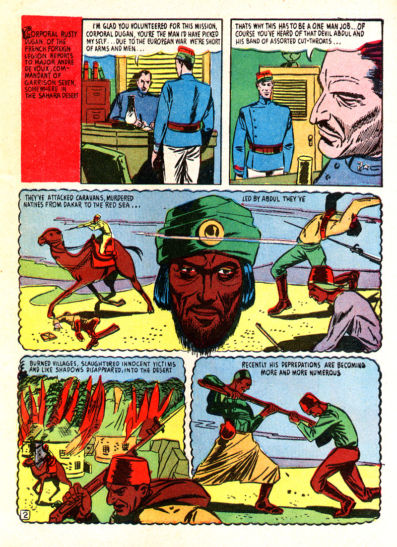 Read online Captain Fearless comic -  Issue #1 - 53