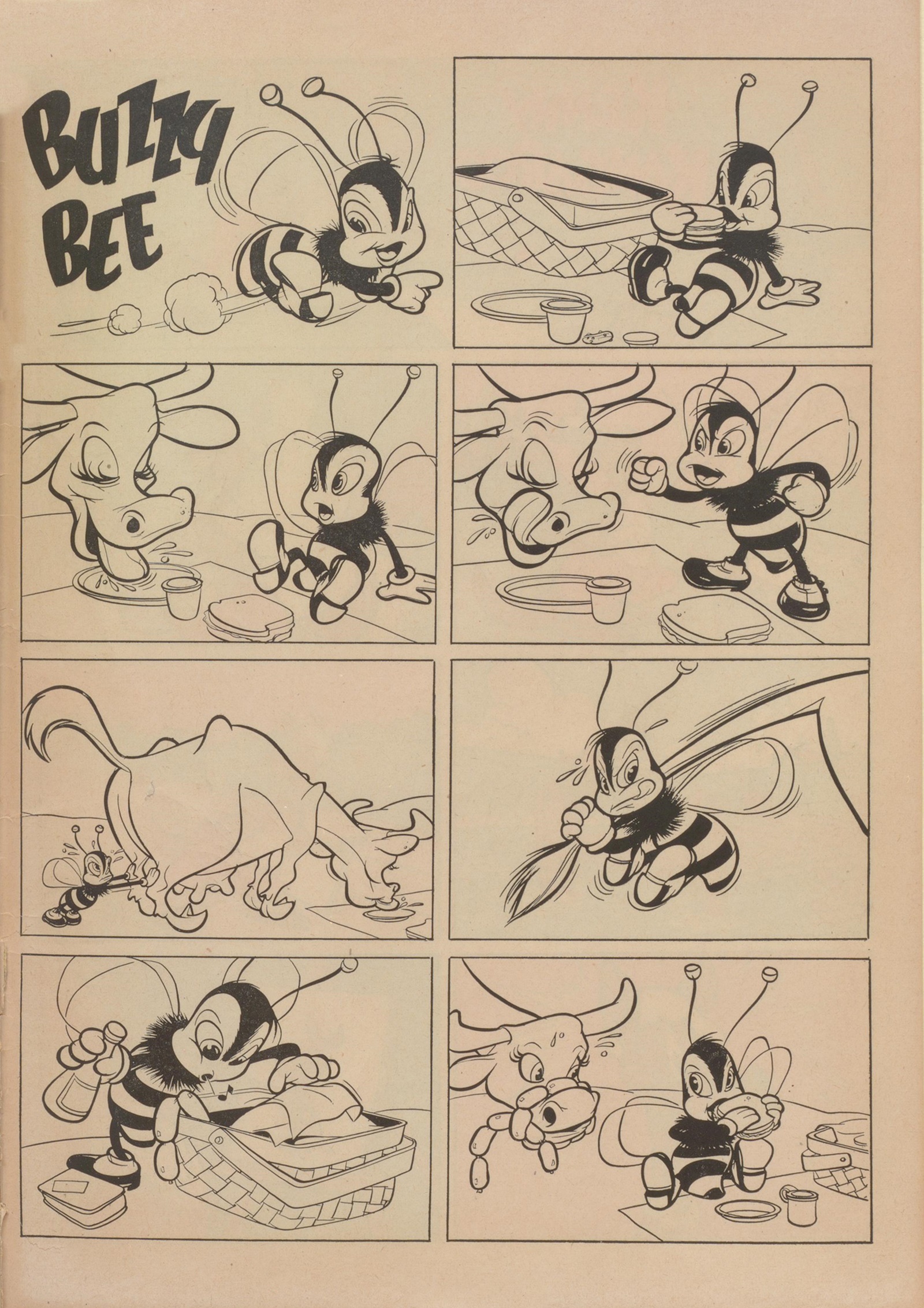 Read online Fawcett's Funny Animals comic -  Issue #70 - 35