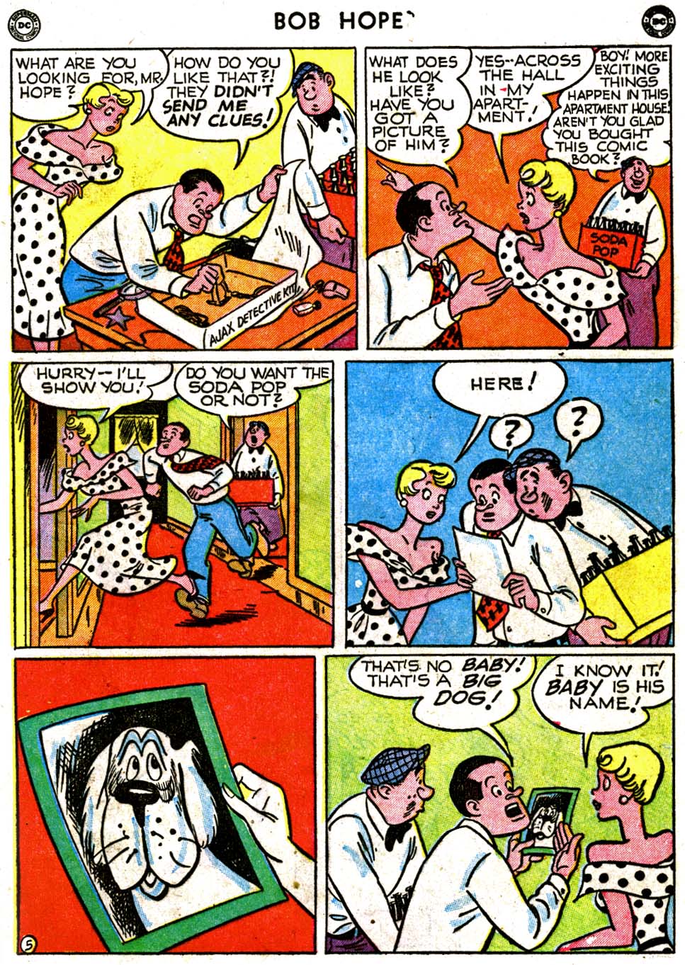 Read online The Adventures of Bob Hope comic -  Issue #4 - 17