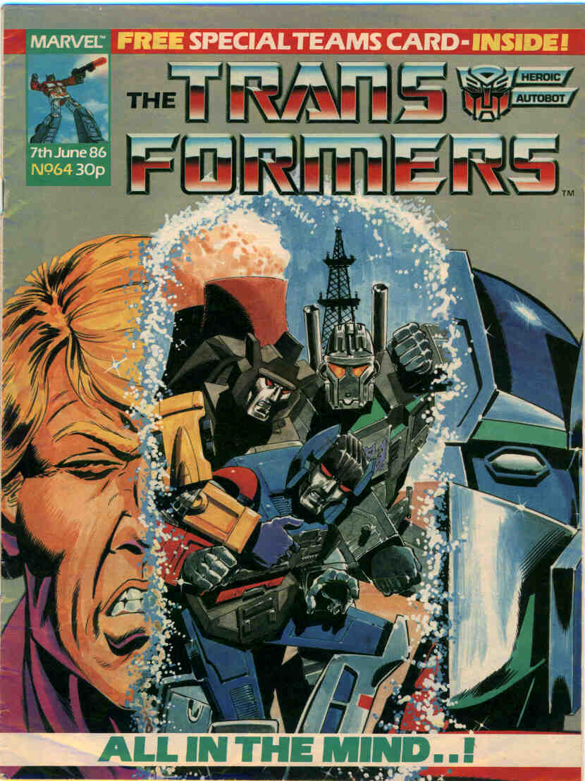 Read online The Transformers (UK) comic -  Issue #64 - 1
