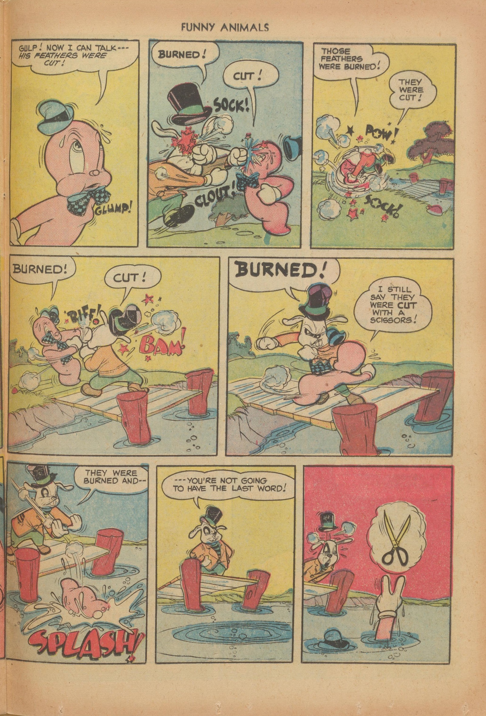 Read online Fawcett's Funny Animals comic -  Issue #68 - 25