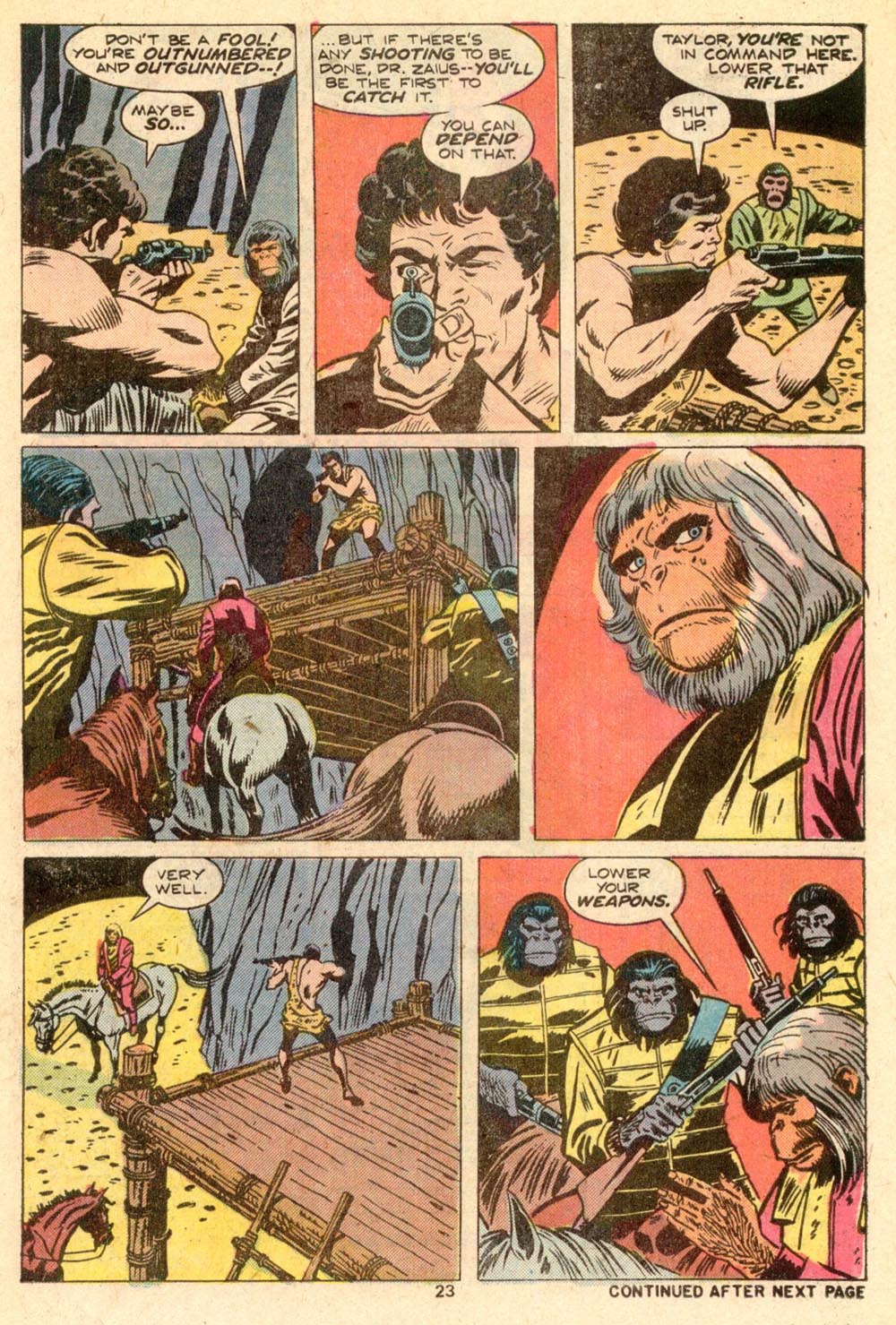 Read online Adventures on the Planet of the Apes comic -  Issue #5 - 16