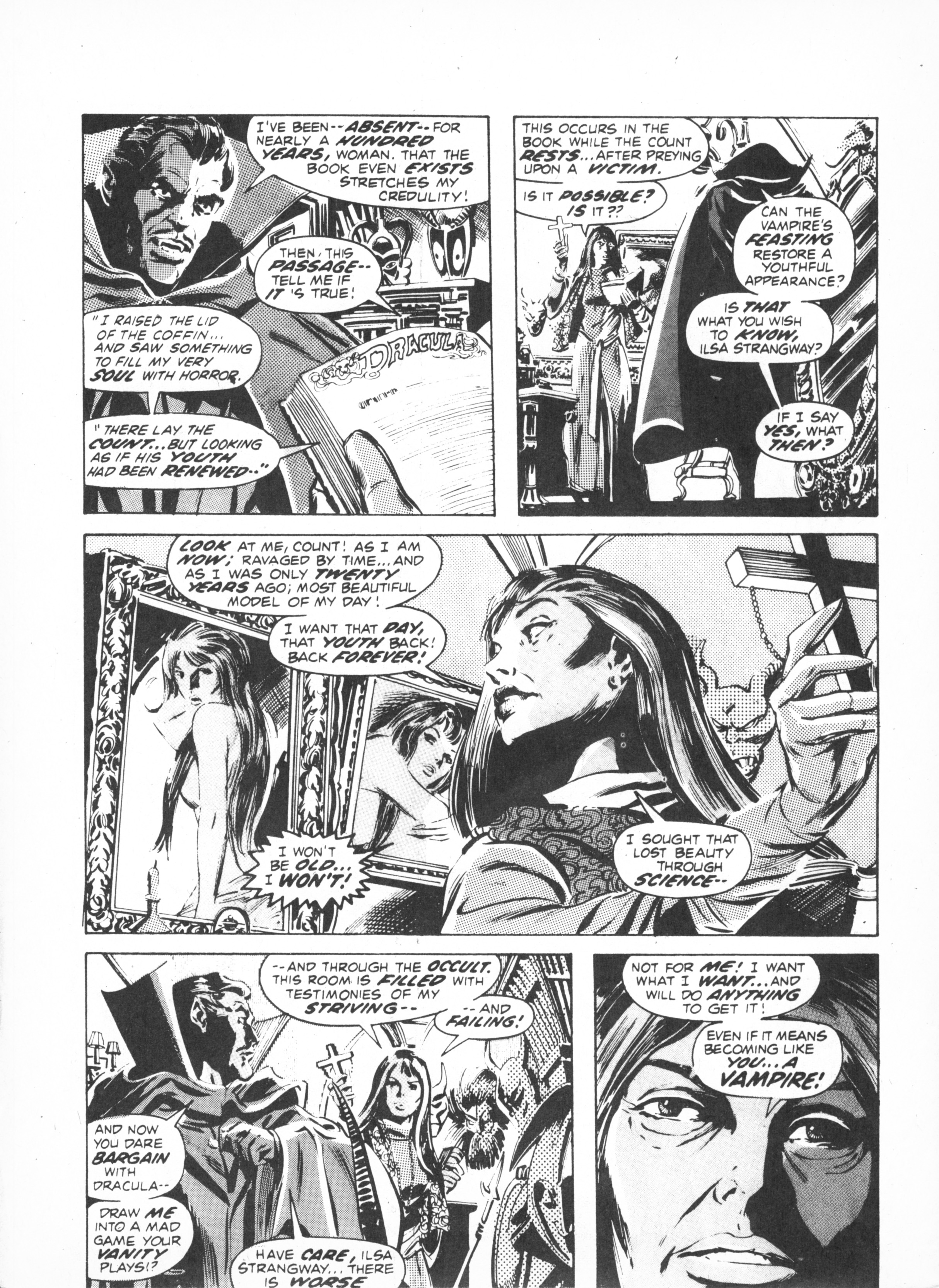 Read online Dracula Lives (1974) comic -  Issue #7 - 4