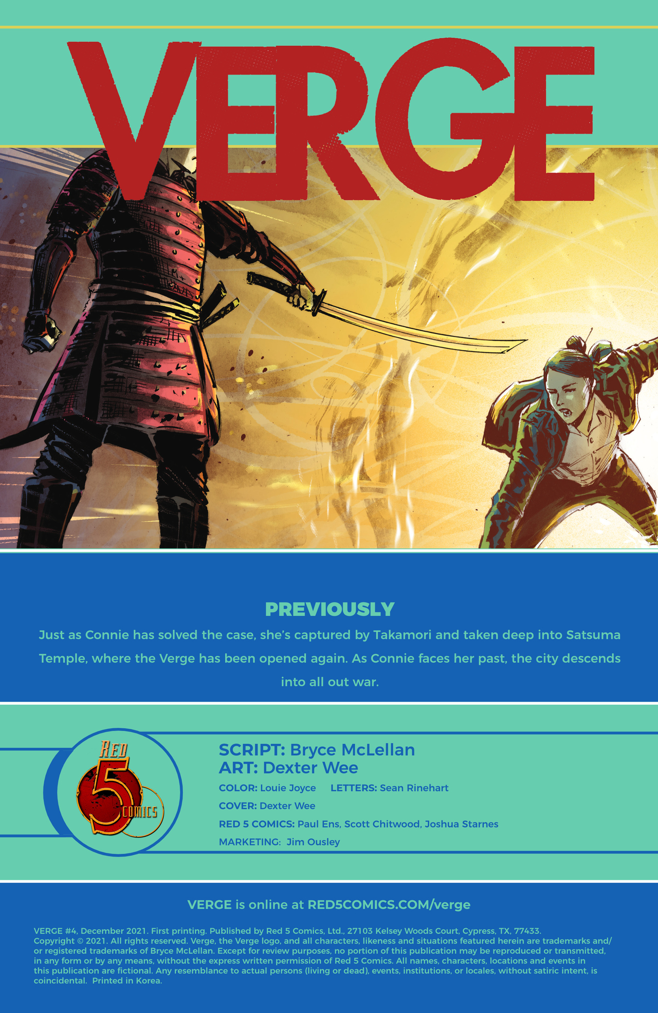 Read online Verge comic -  Issue #4 - 2