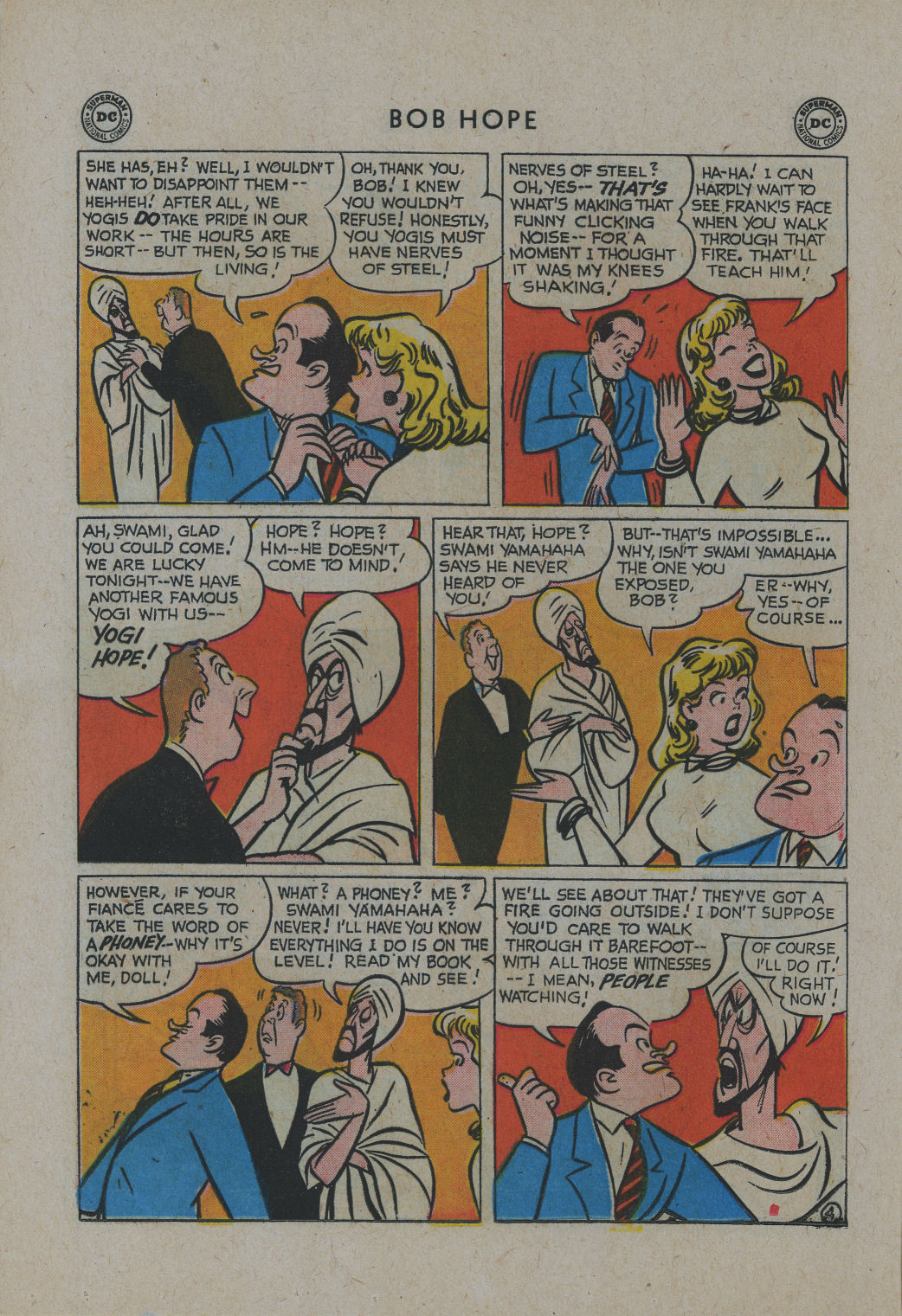 Read online The Adventures of Bob Hope comic -  Issue #52 - 16