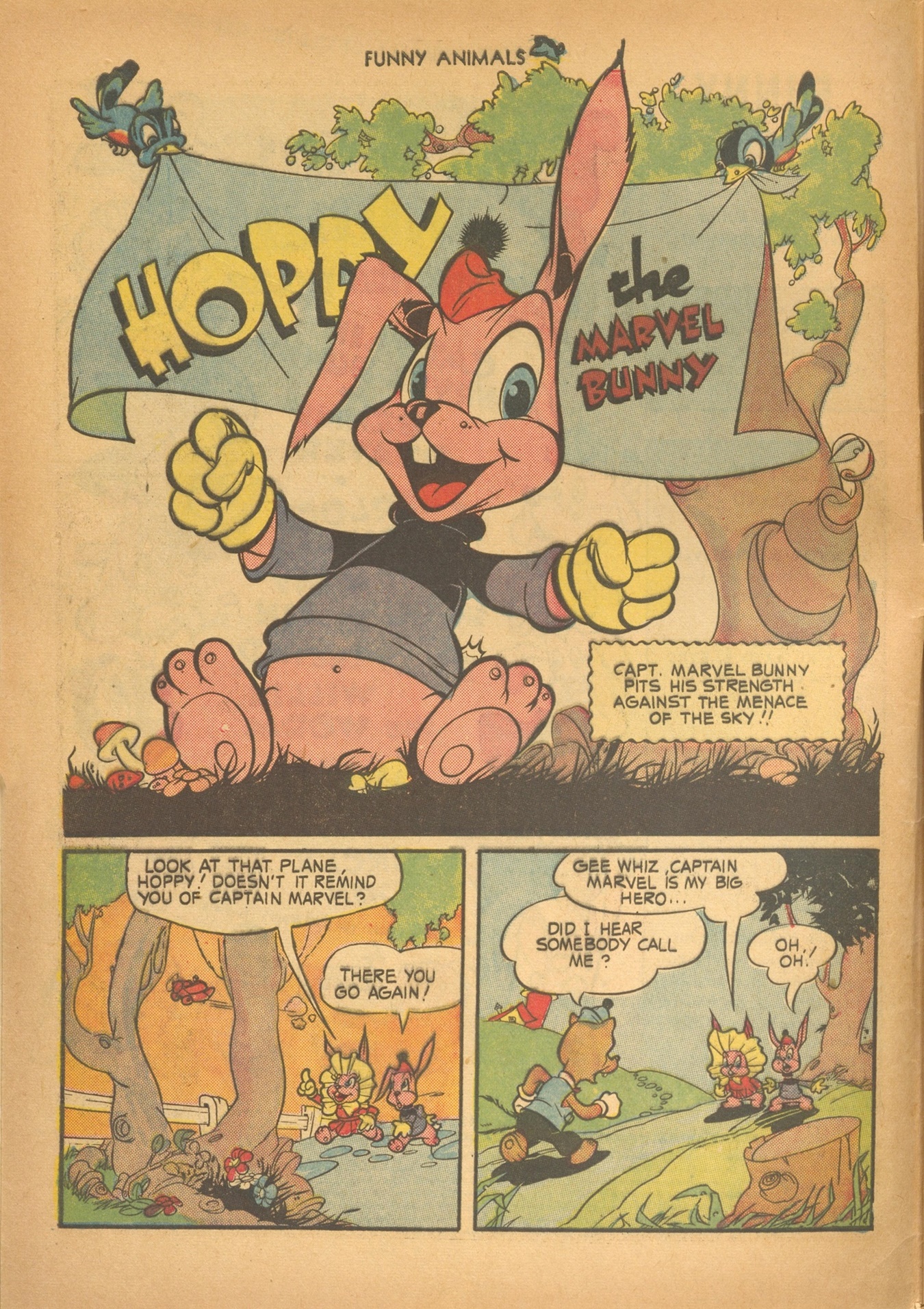 Read online Fawcett's Funny Animals comic -  Issue #12 - 4