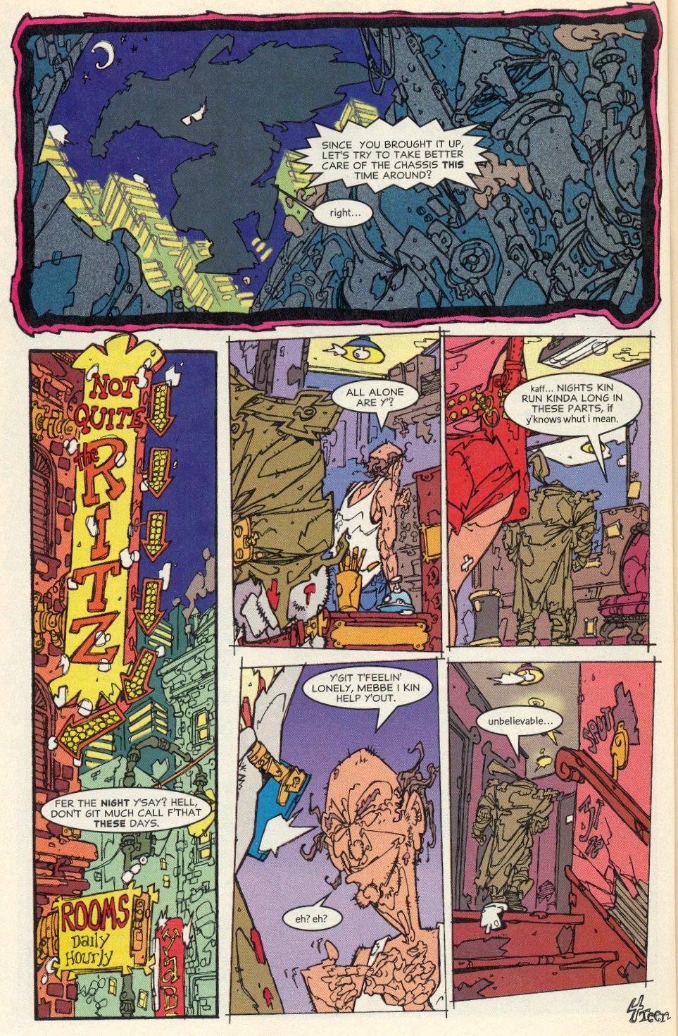 Read online Trencher comic -  Issue #1 - 16