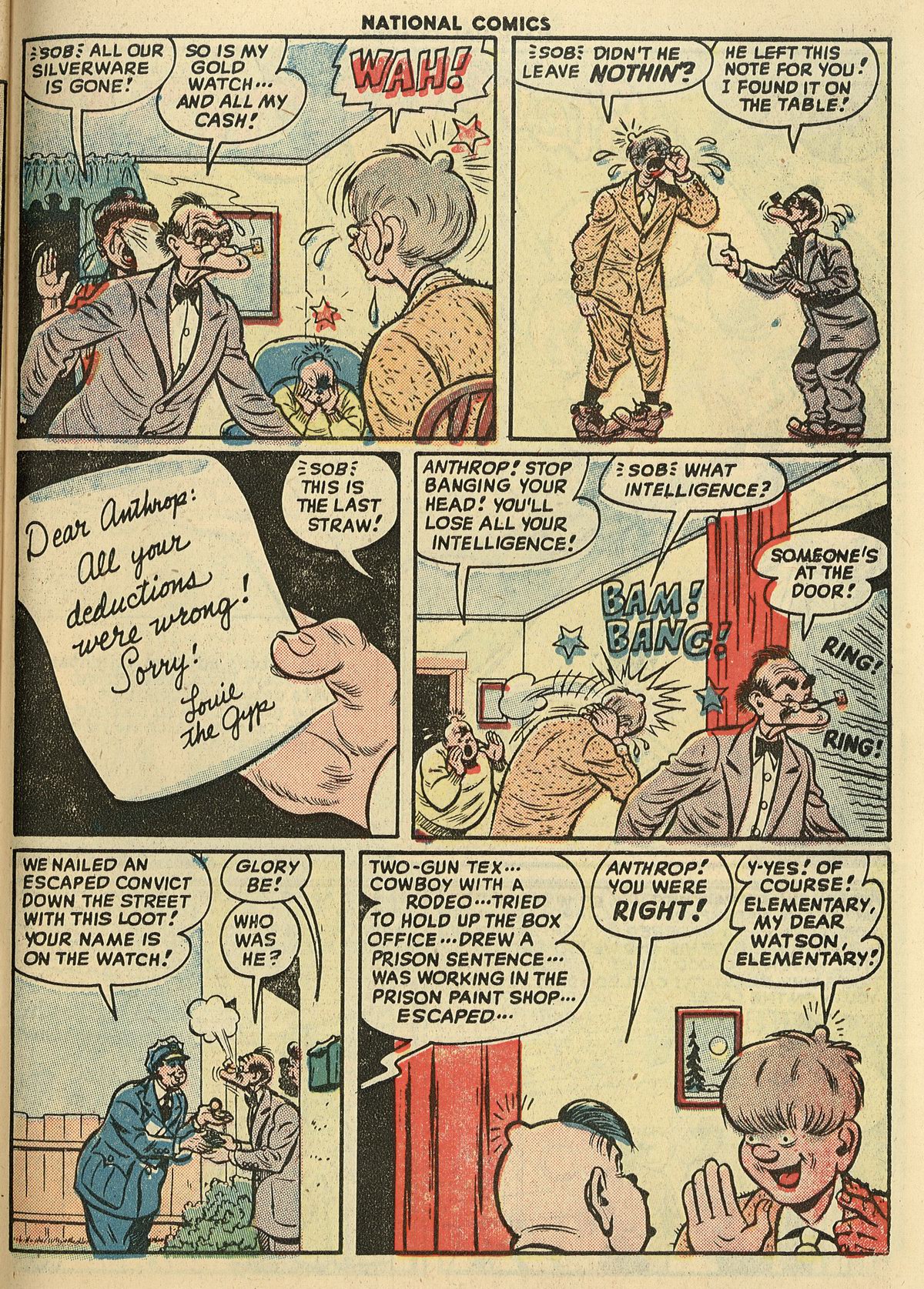 Read online National Comics comic -  Issue #70 - 42