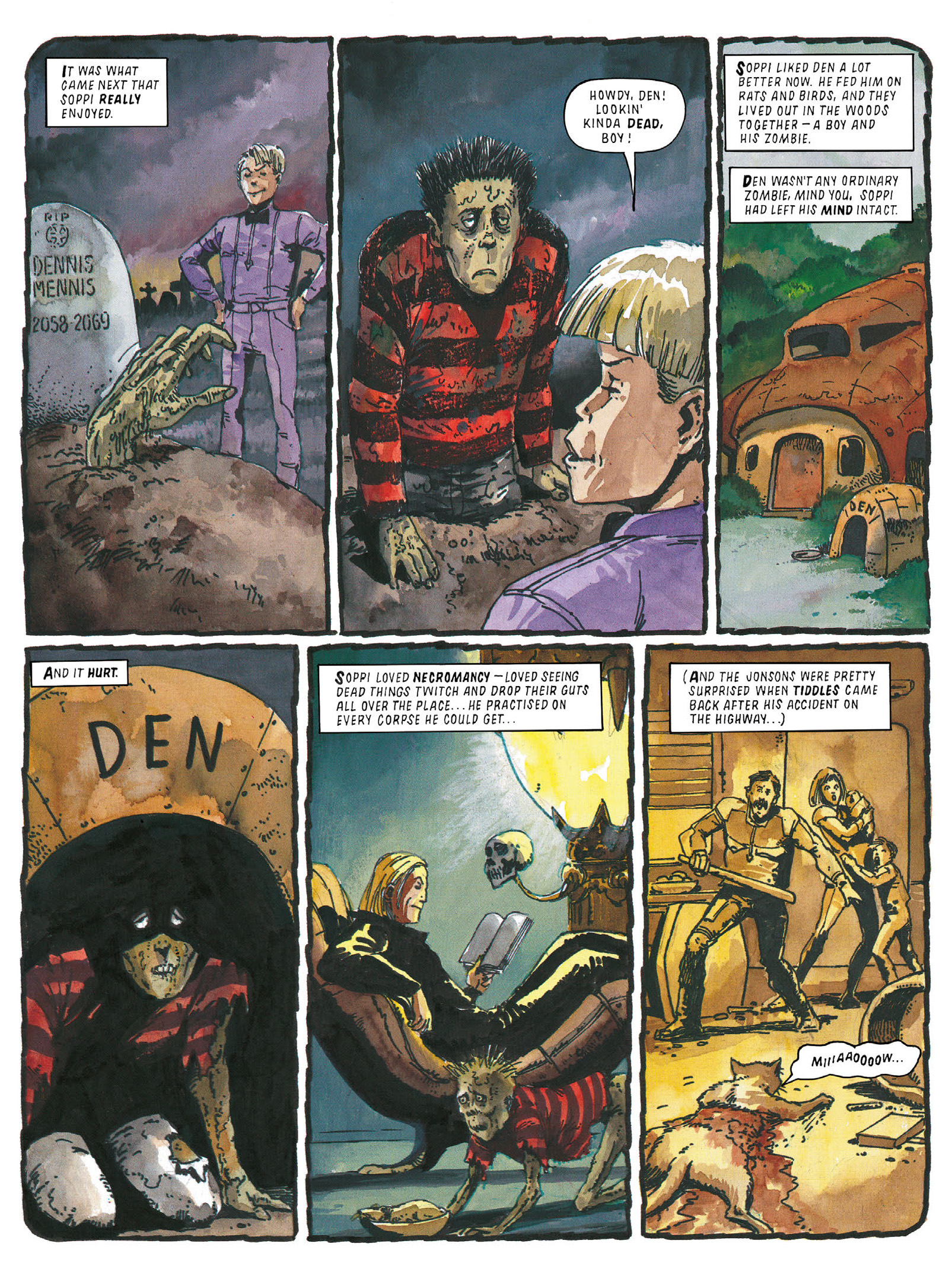 Read online Essential Judge Dredd: Judgement Day comic -  Issue # TPB - 130