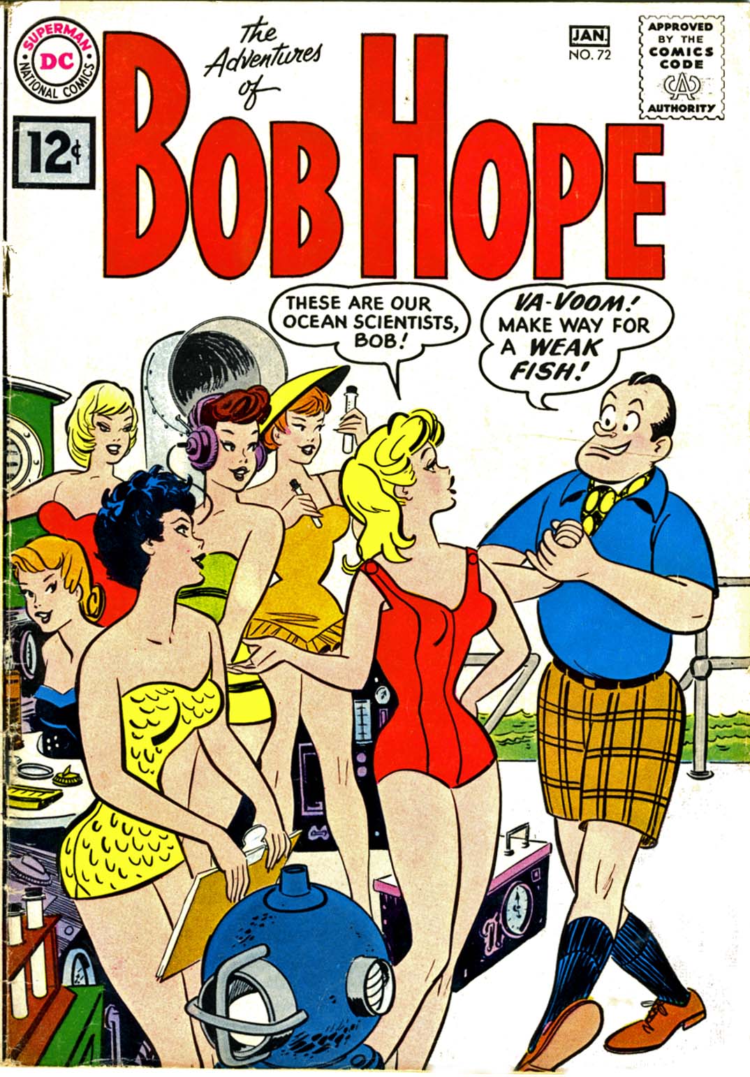 Read online The Adventures of Bob Hope comic -  Issue #72 - 1