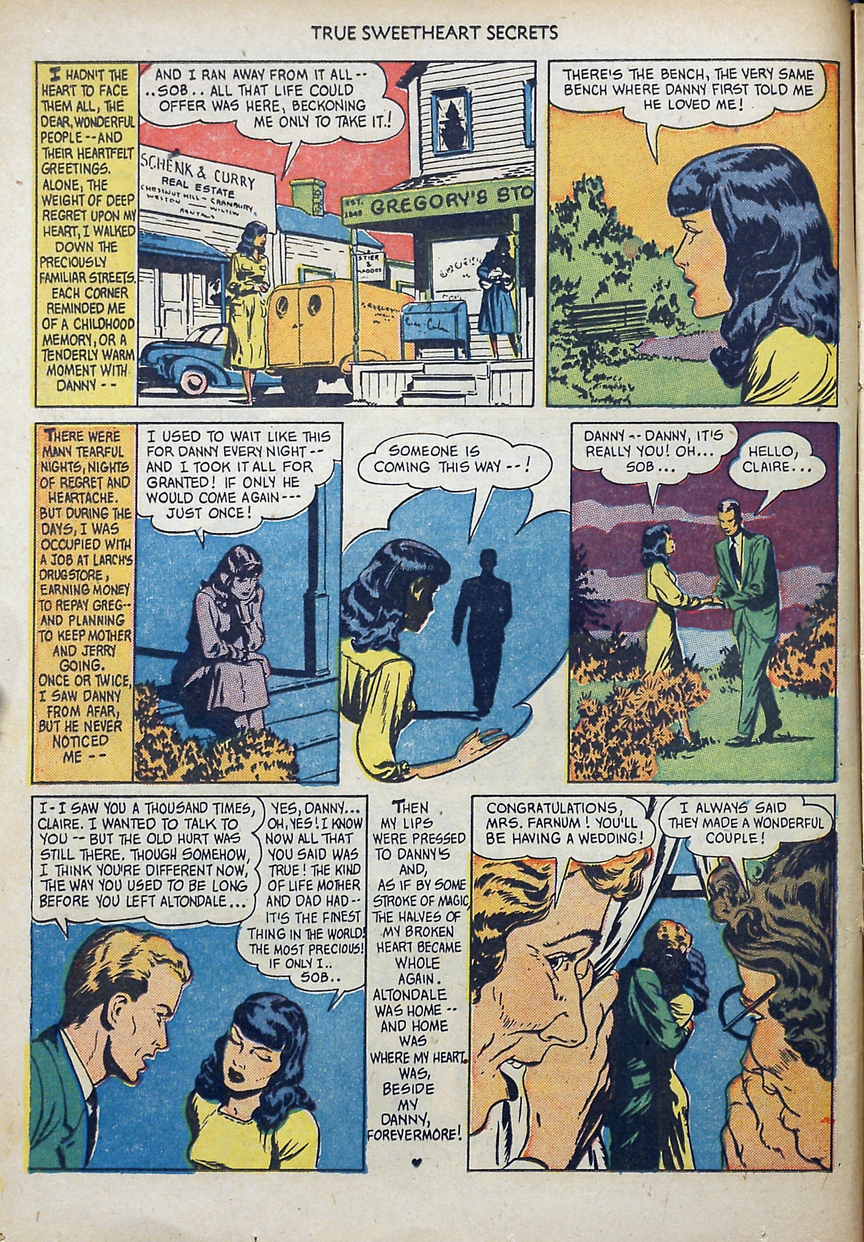 Read online True Sweetheart Secrets comic -  Issue #1 - 14