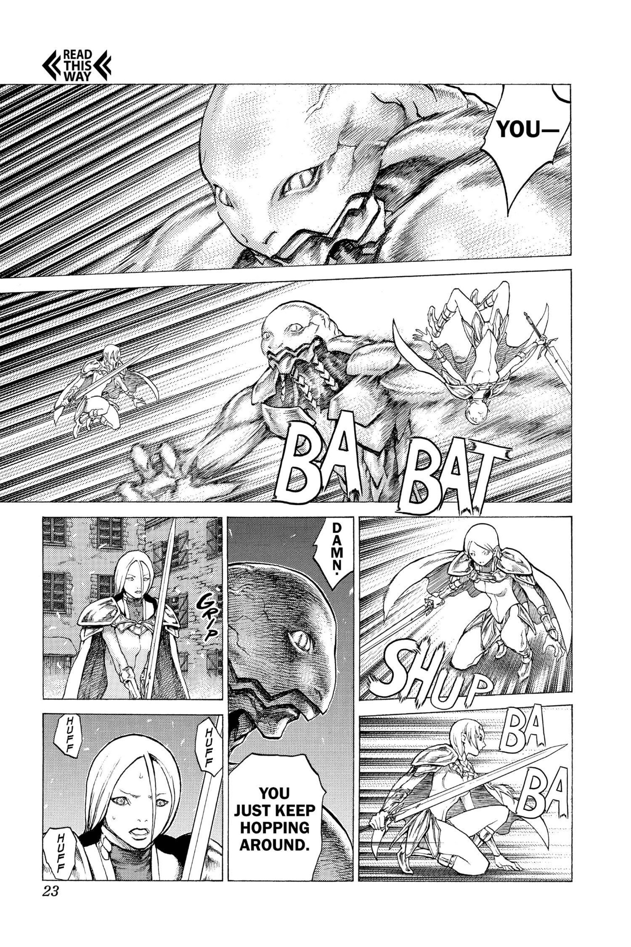 Read online Claymore comic -  Issue #10 - 21