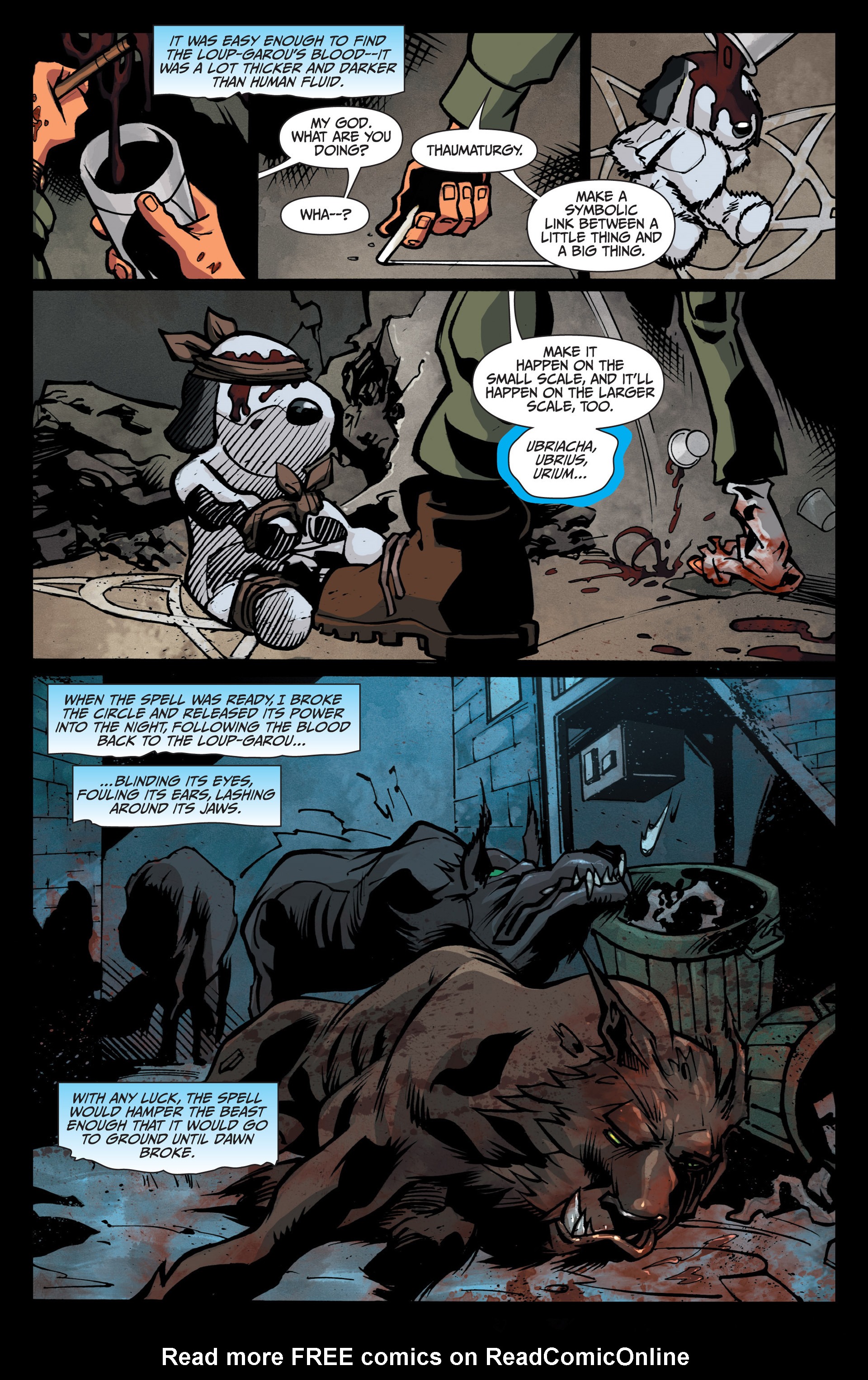 Read online Jim Butcher's The Dresden Files: Fool Moon comic -  Issue #6 - 6