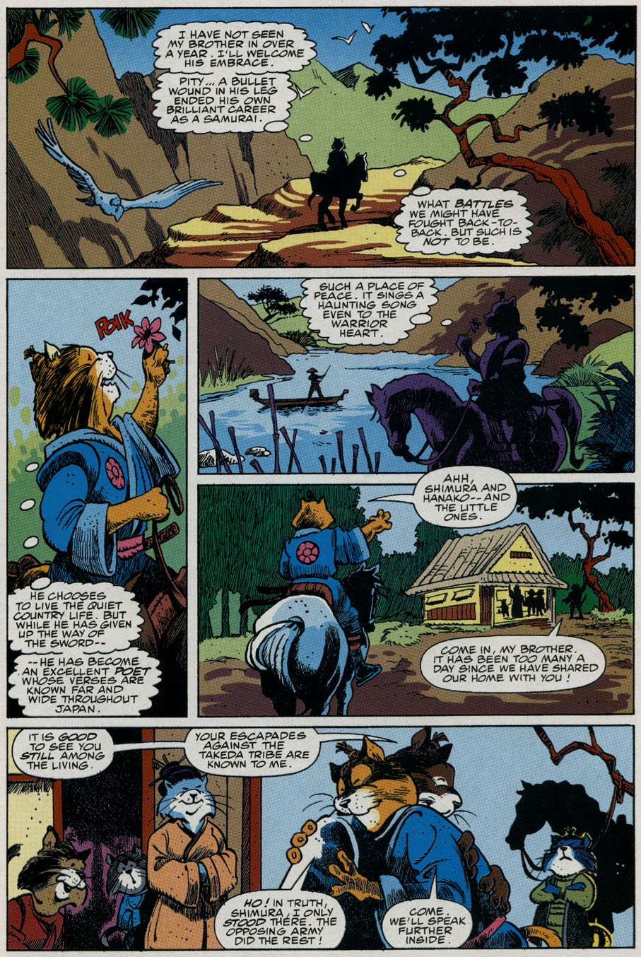 Read online Samurai Cat comic -  Issue #1 - 11
