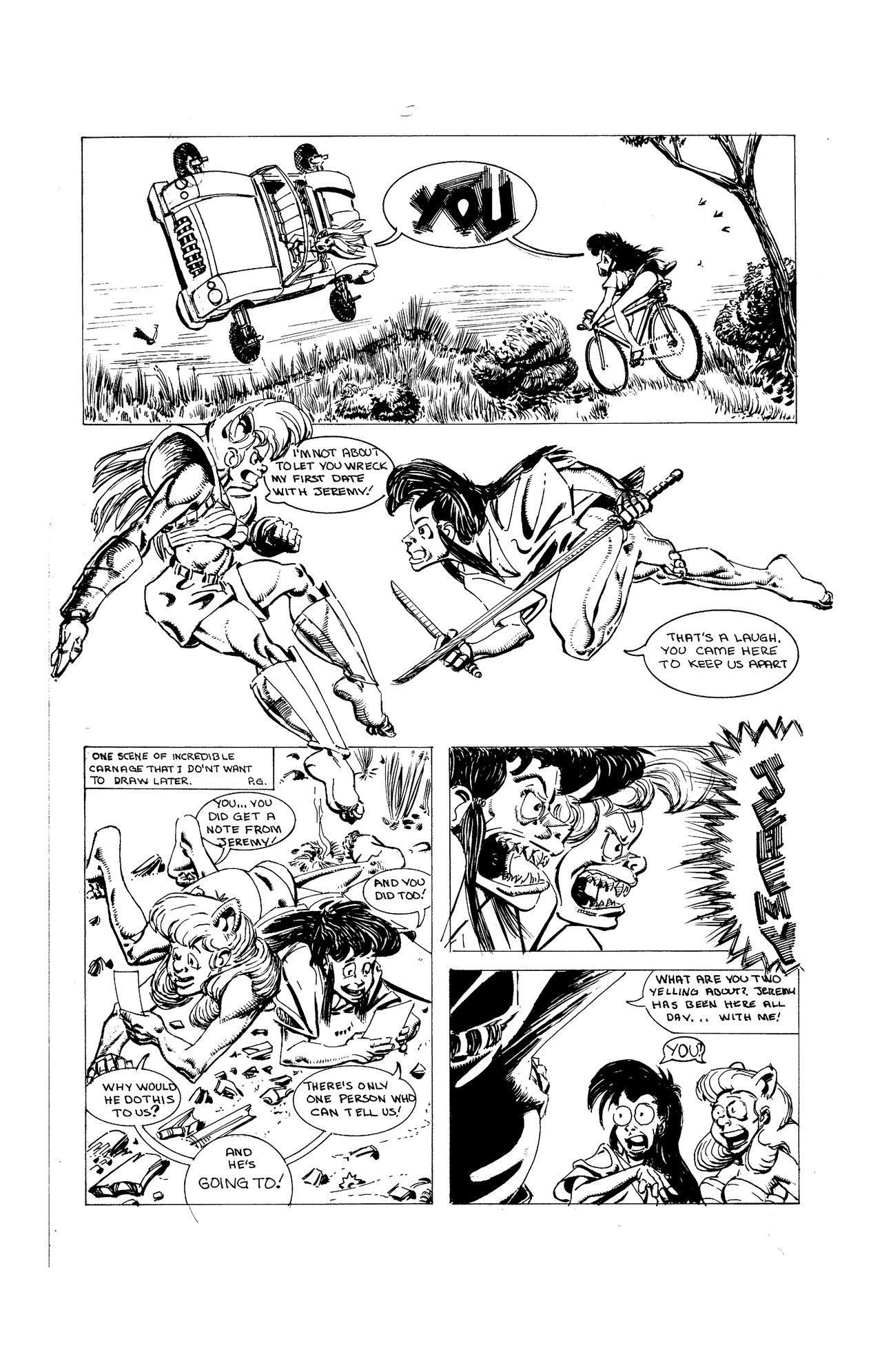 Read online Ninja High School Swimsuit comic -  Issue #2001 - 37