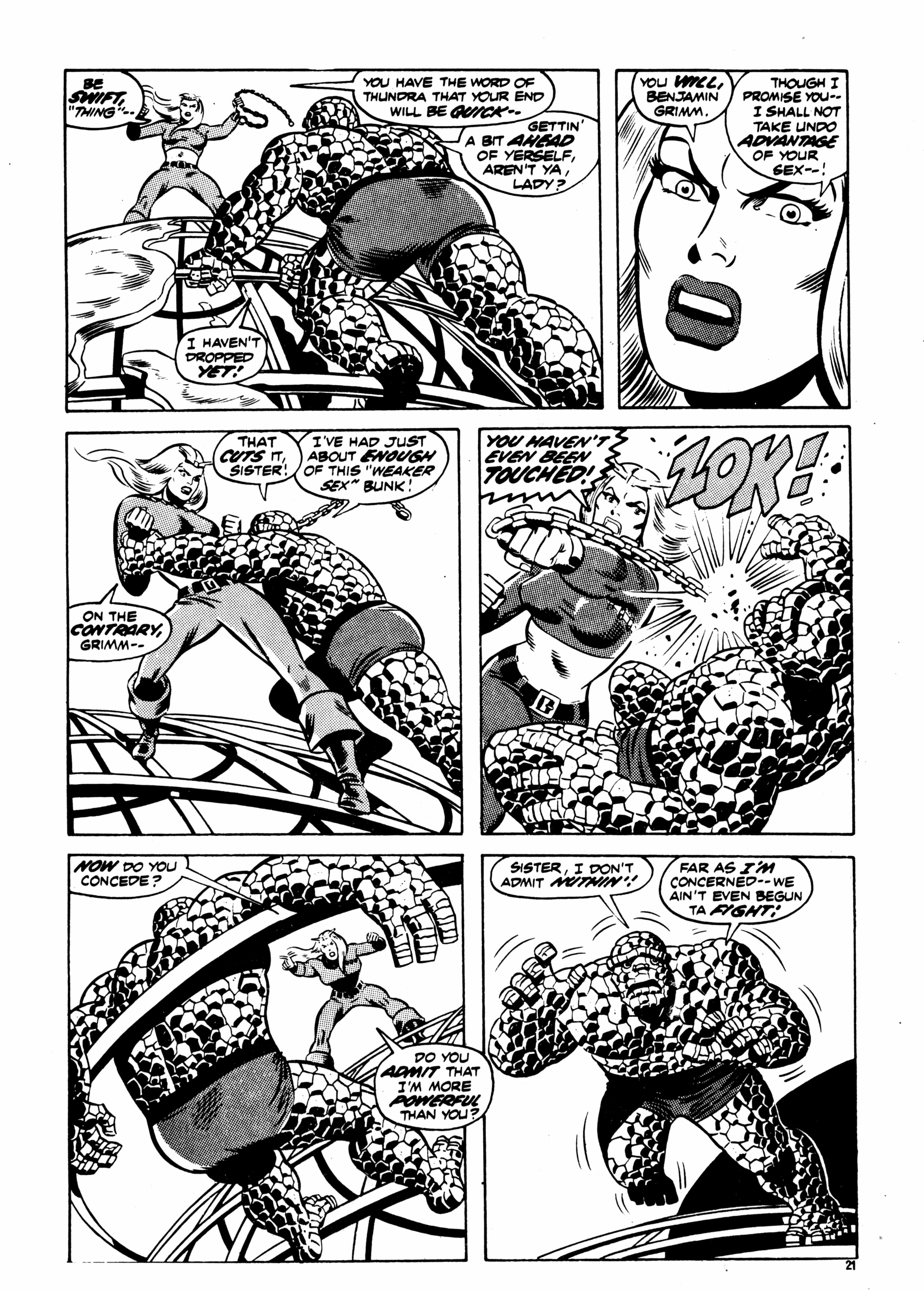 Read online Fantastic Four (1982) comic -  Issue #1 - 19