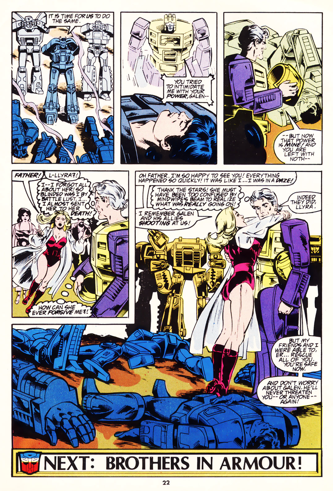 Read online The Transformers (UK) comic -  Issue #141 - 21
