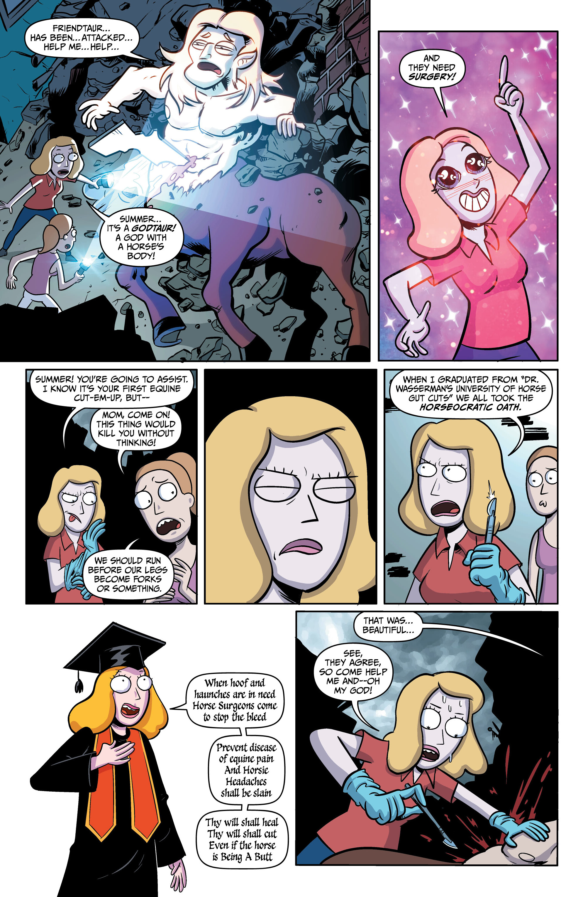 Read online Rick and Morty (2023) comic -  Issue #8 - 11