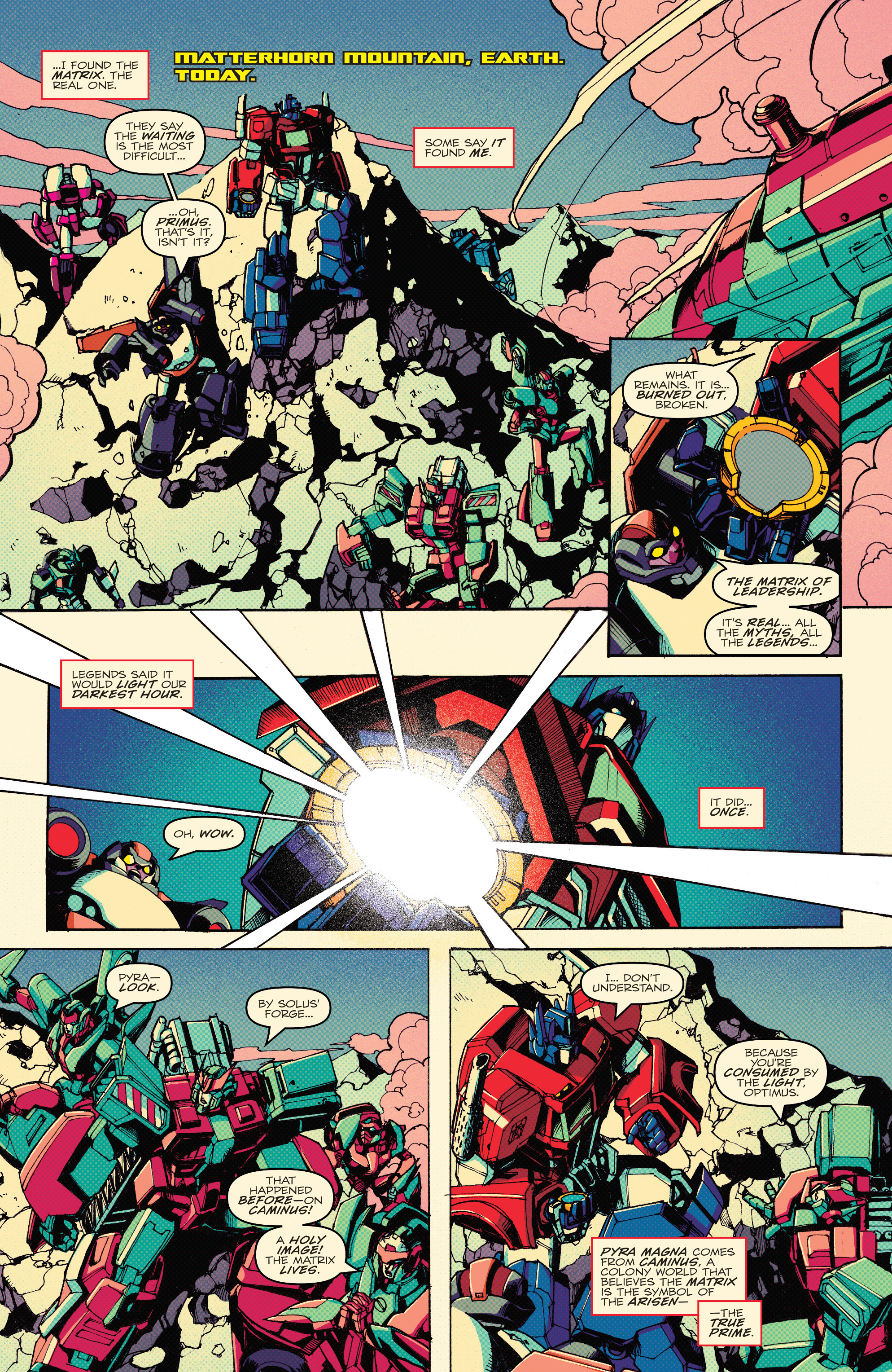 Read online Optimus Prime comic -  Issue #1 - 22