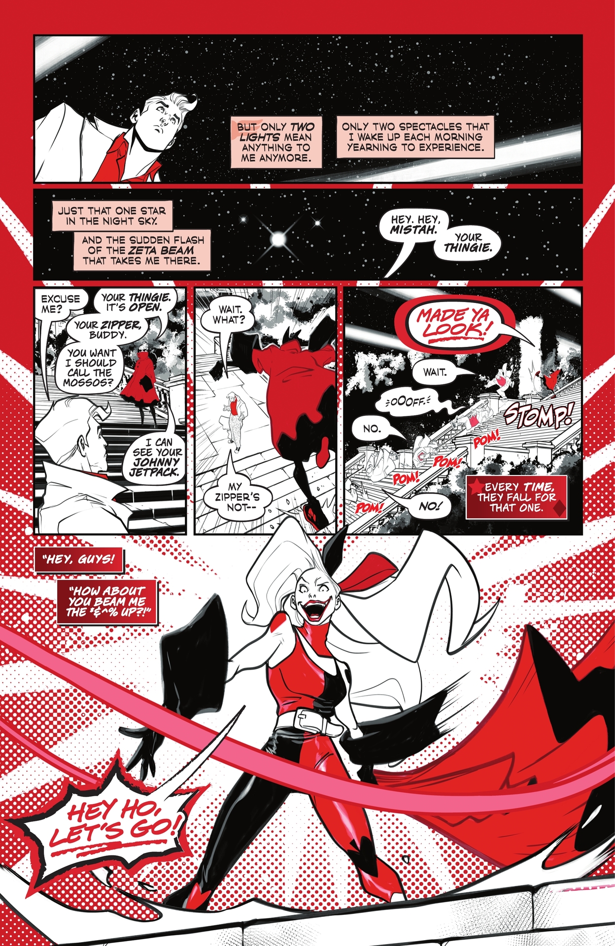 Read online Harley Quinn: Black   White   Redder comic -  Issue #3 - 7