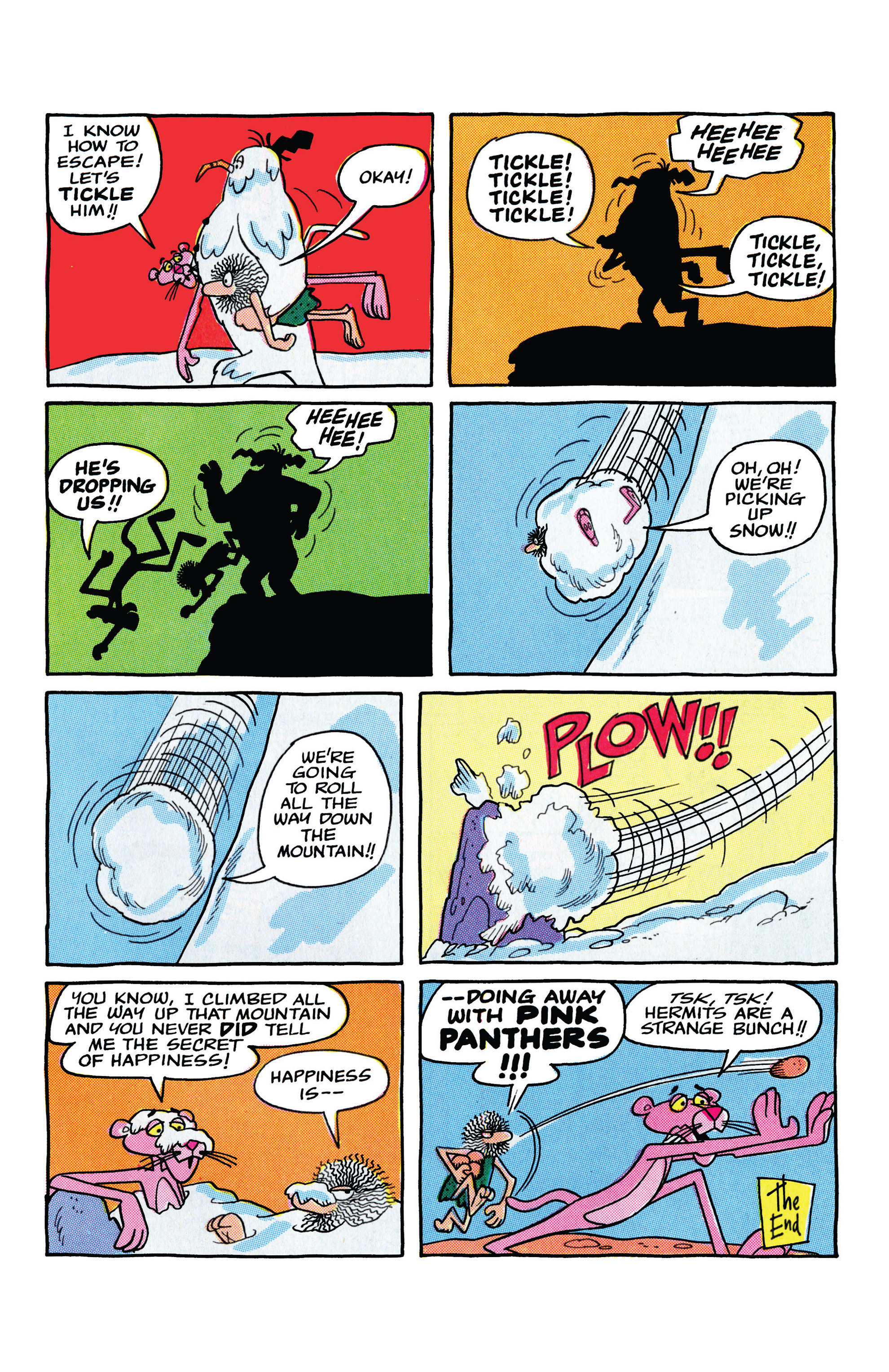 Read online The Pink Panther: Snow Day comic -  Issue # Full - 27