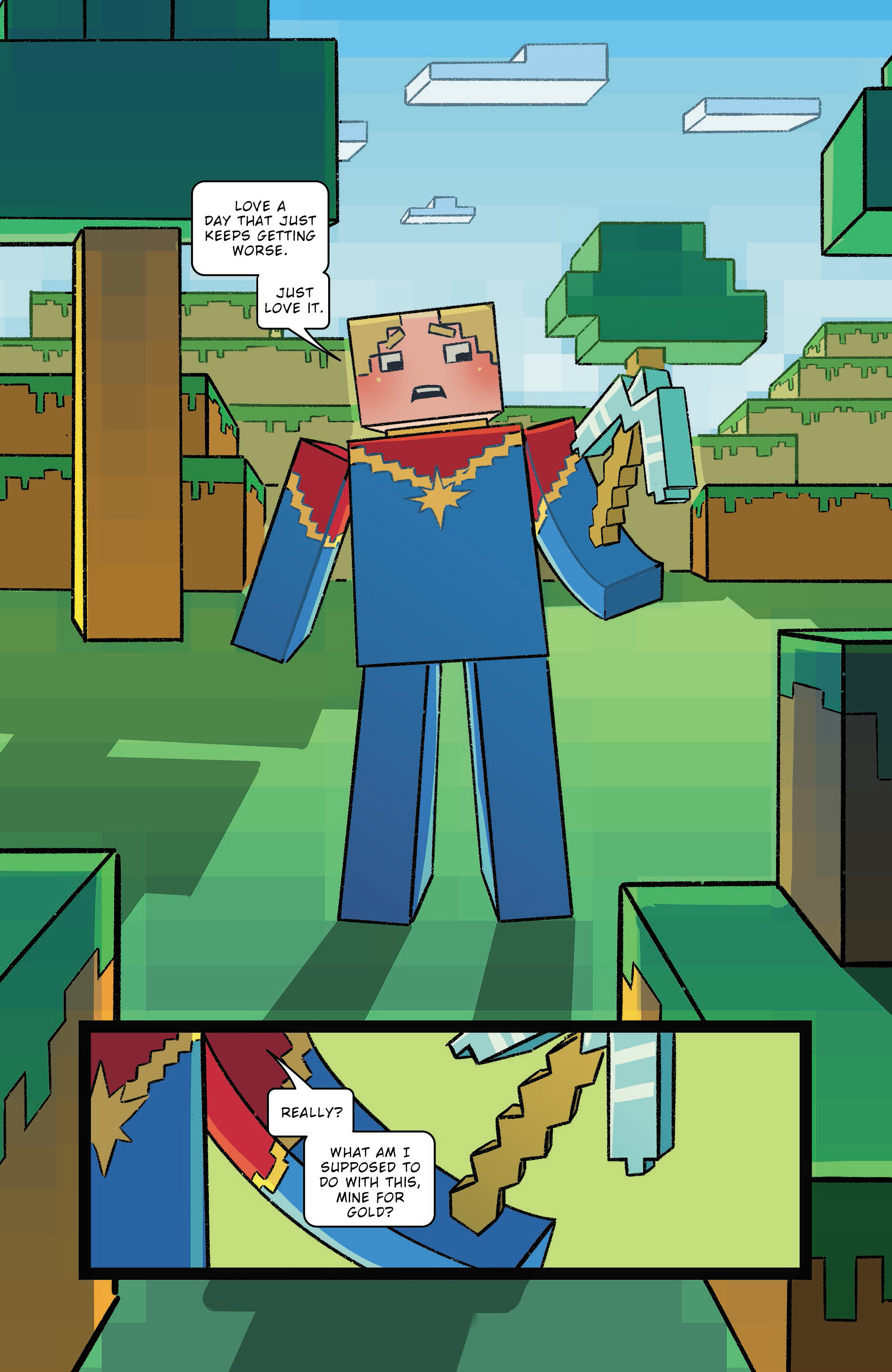 Read online Captain Marvel: Game On comic -  Issue # TPB (Part 3) - 4