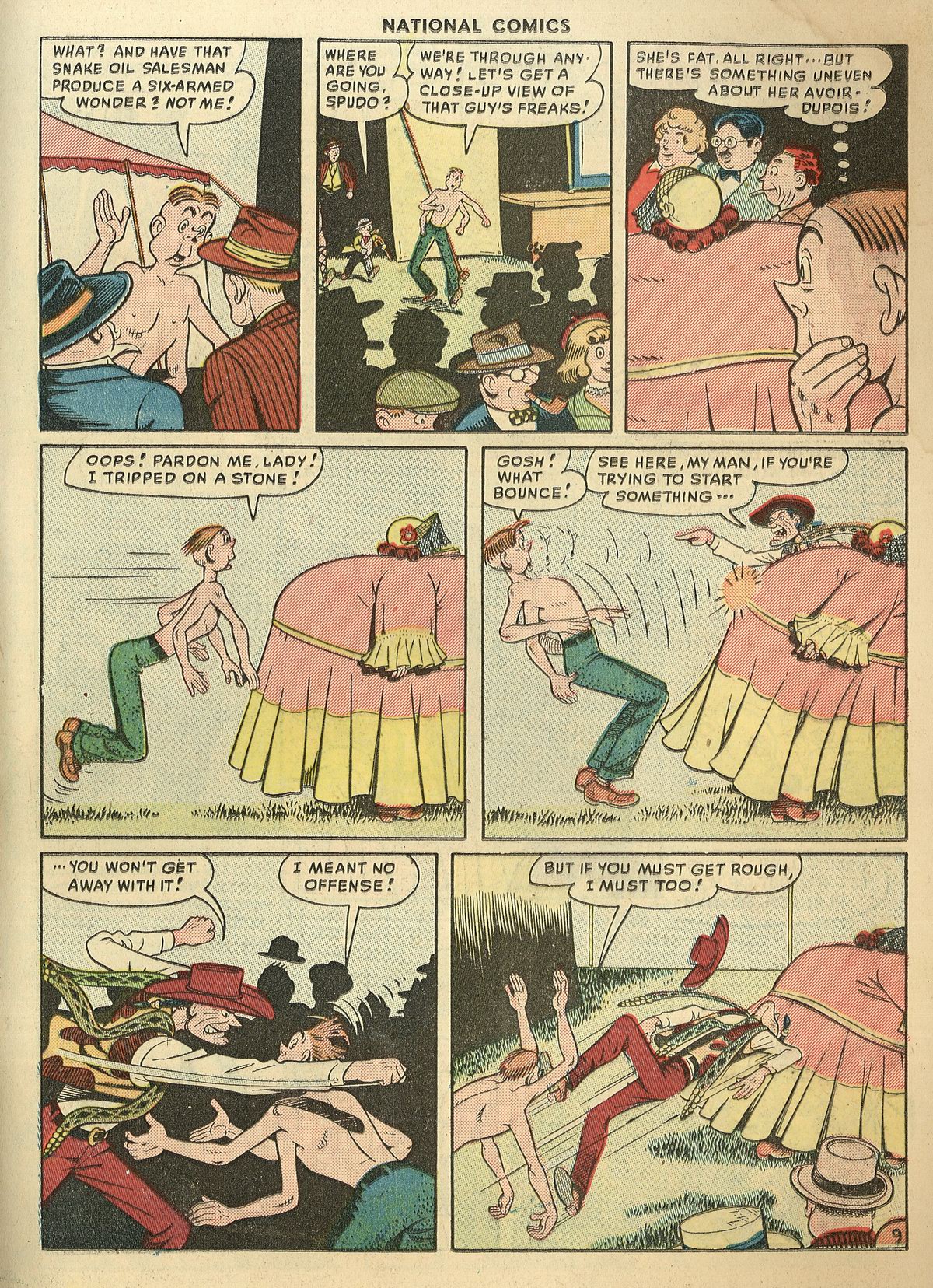 Read online National Comics comic -  Issue #74 - 11