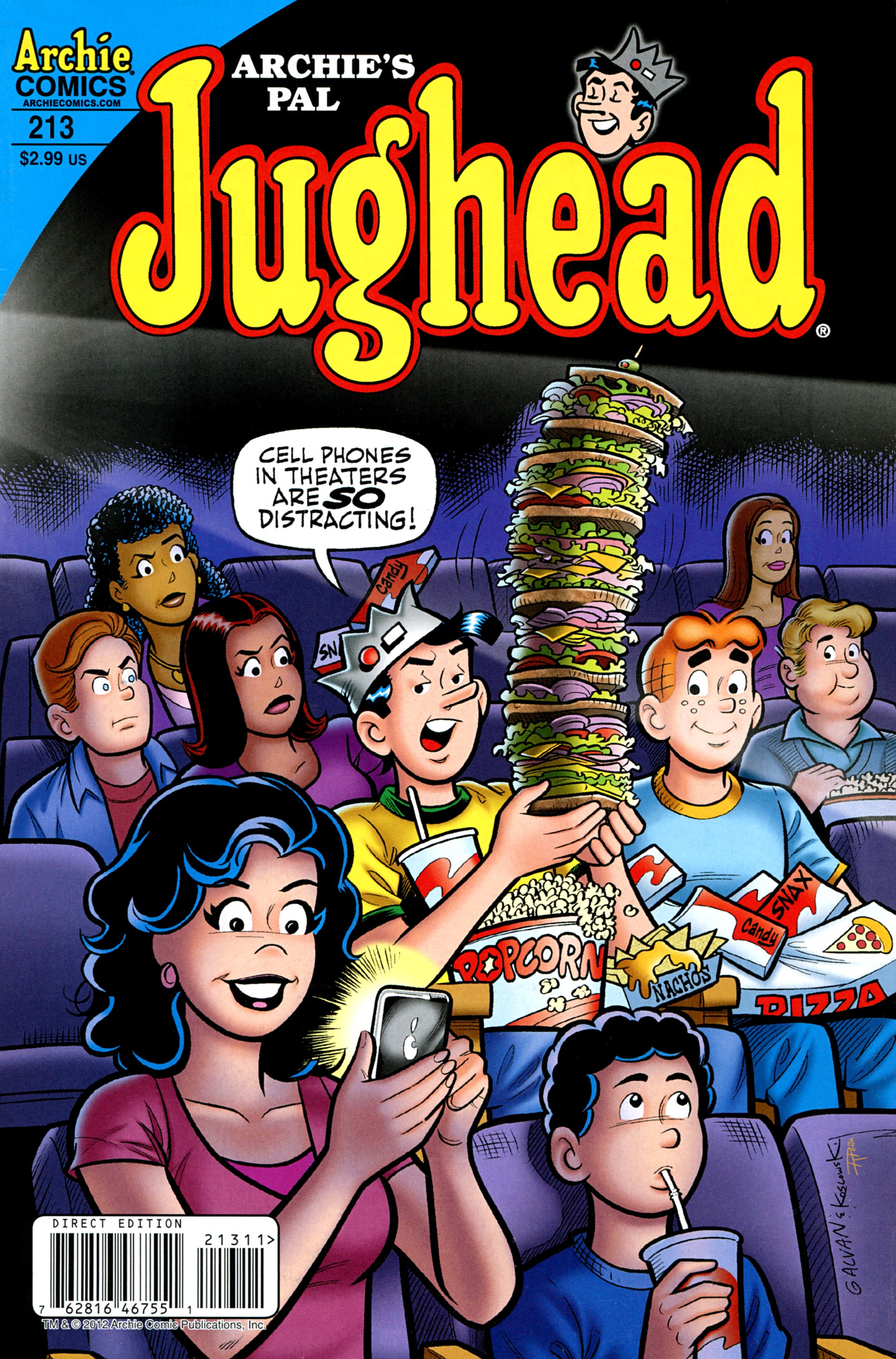 Read online Archie's Pal Jughead Comics comic -  Issue #213 - 1